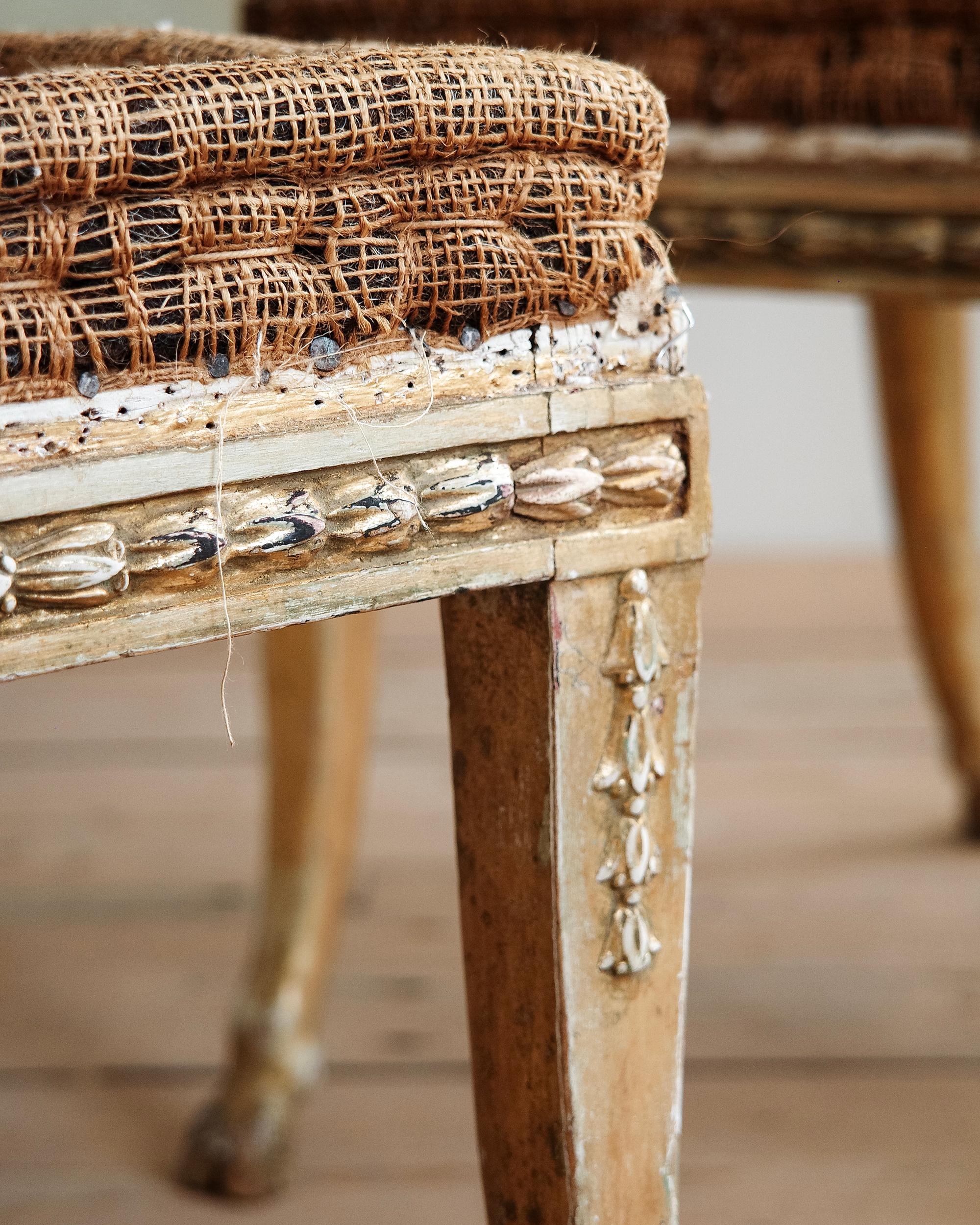 Fine Pair of Gustavian Chairs by Ephraim Stahl (19. Jahrhundert) im Angebot