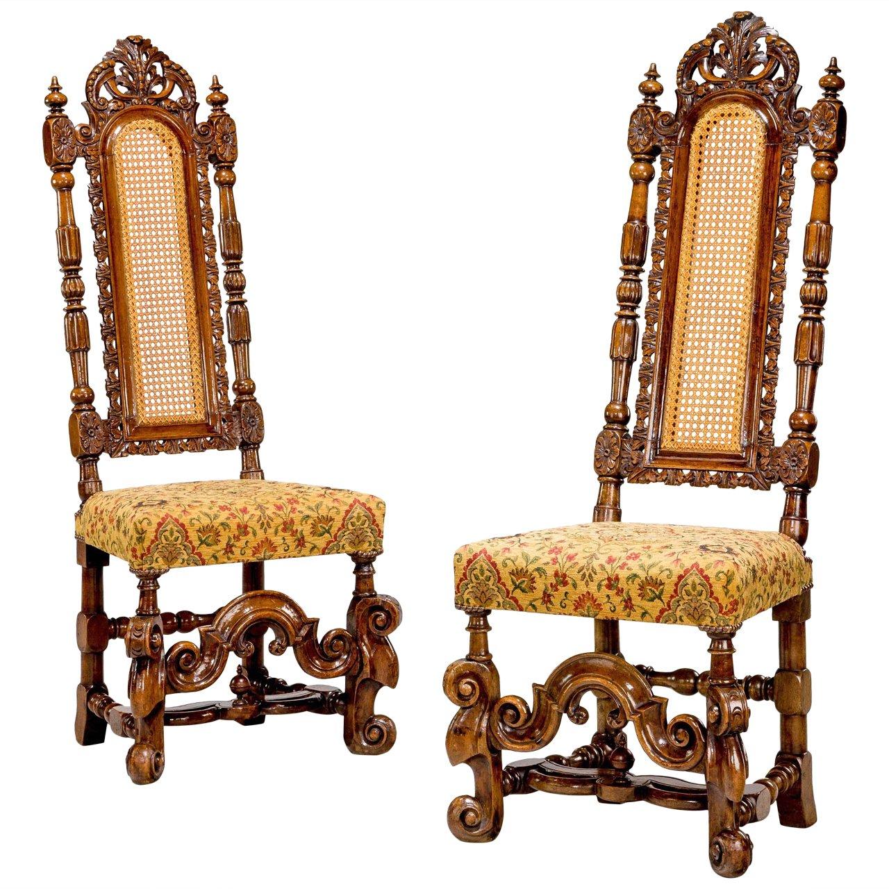 Pair of Chairs for the Discotheque II Grifoncino at 1stDibs
