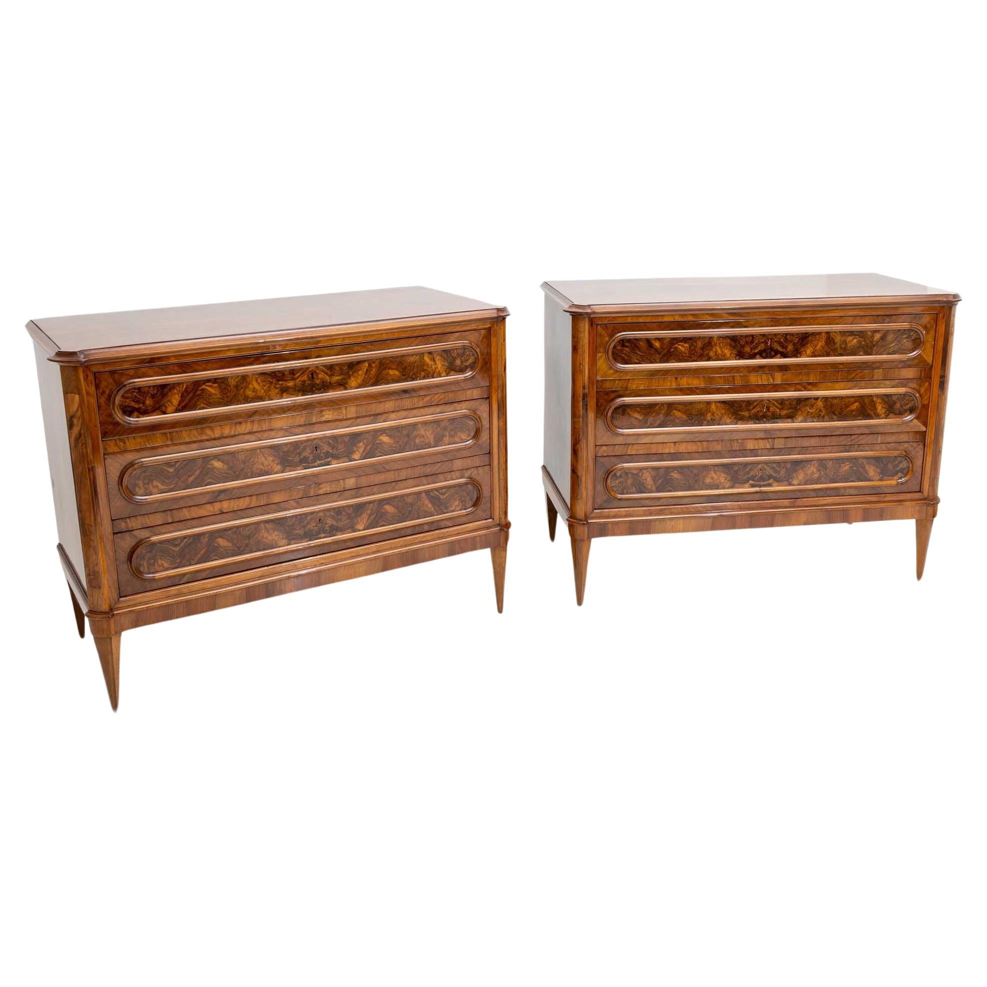 Large Pair of Late 19th Century Chests of Drawers For Sale