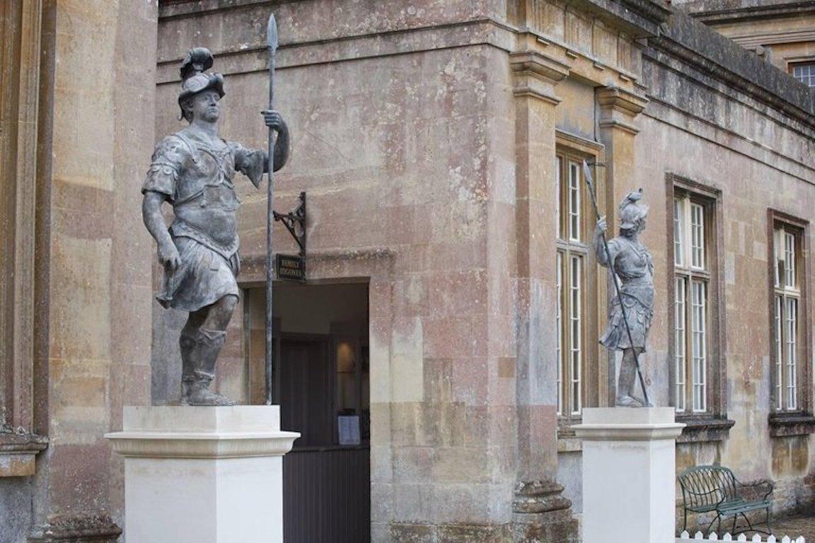 Fine Pair of Lead 18th Century Statues of Mars and Minerva by John Nost 6