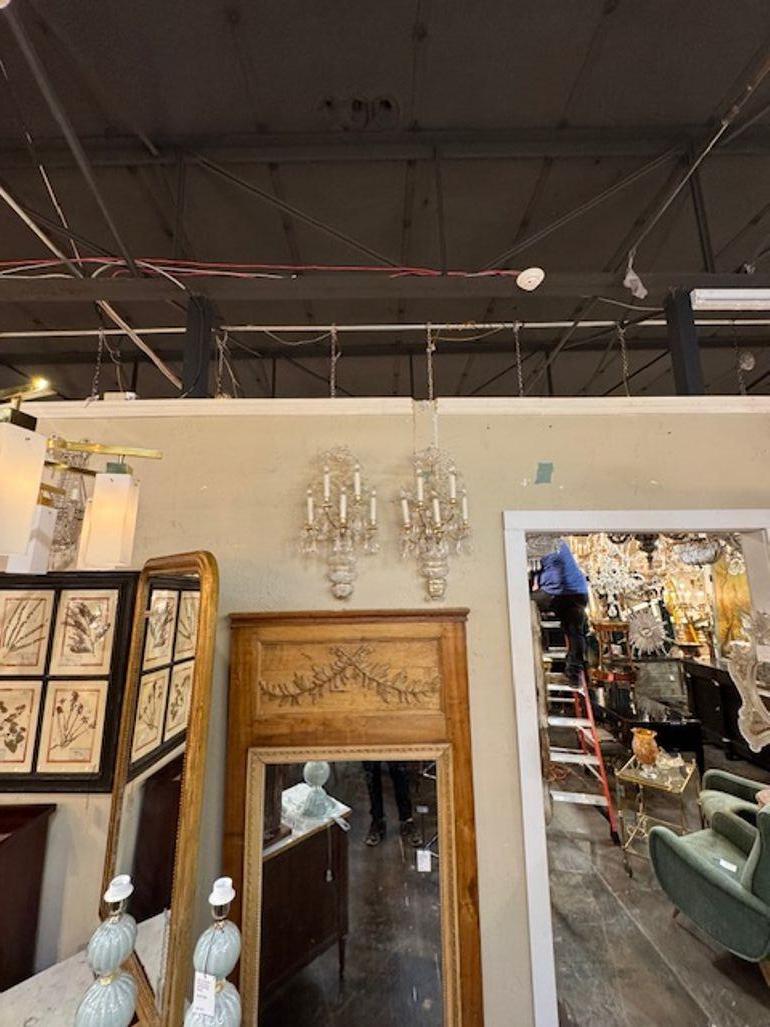 Fino par de apliques de estilo Maison Bagues en Bueno estado para la venta en Dallas, TX