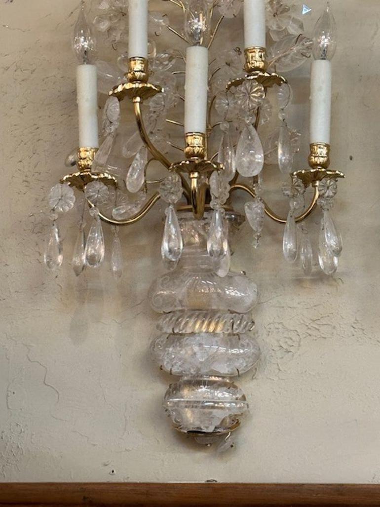 Fino par de apliques de estilo Maison Bagues Siglo XXI y contemporáneo en venta