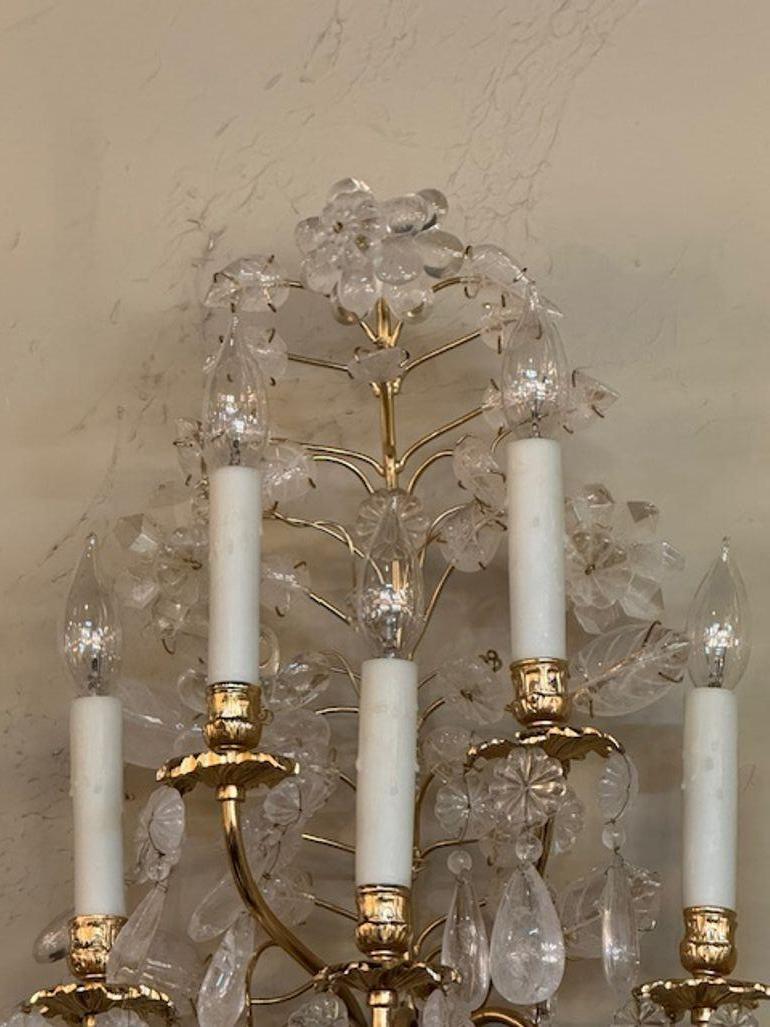 Fino par de apliques de estilo Maison Bagues en venta 1