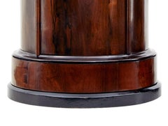 Fine Pair of Mid 19th Century Palisander Pedestal Cabinets