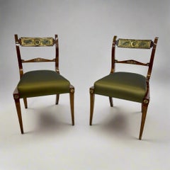 Fine Pair of Neoclassical Side Chairs, 1st Half 19th Century