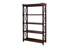 Fine Pair of Neoclassical Style X Form Support Etageres