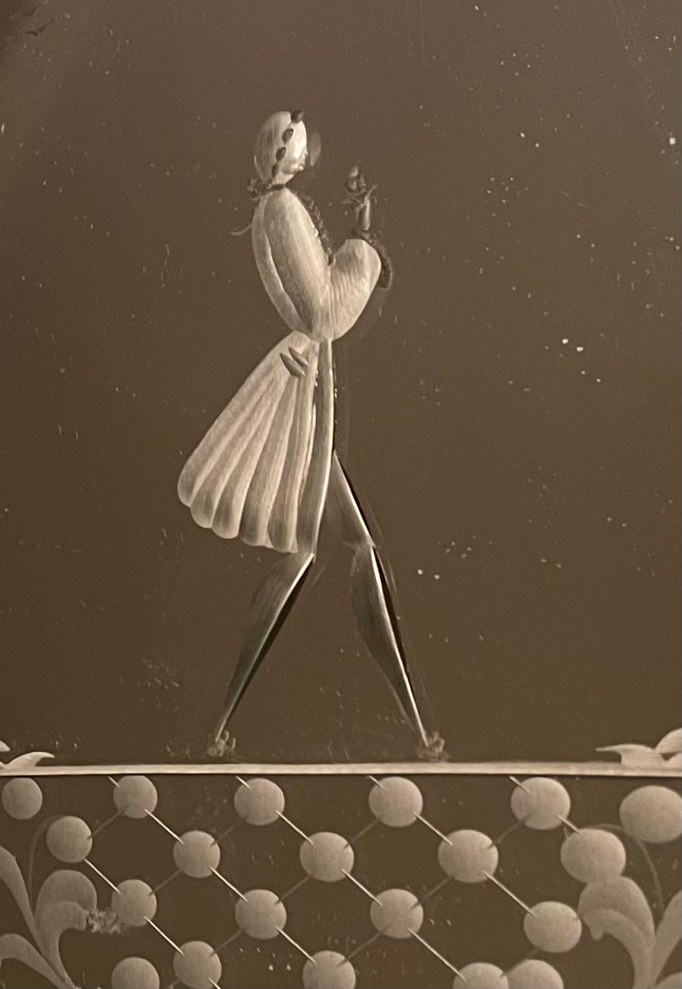 Baroque Paire d'appliques murales de Murano à une lumière, Italie 1940. en vente