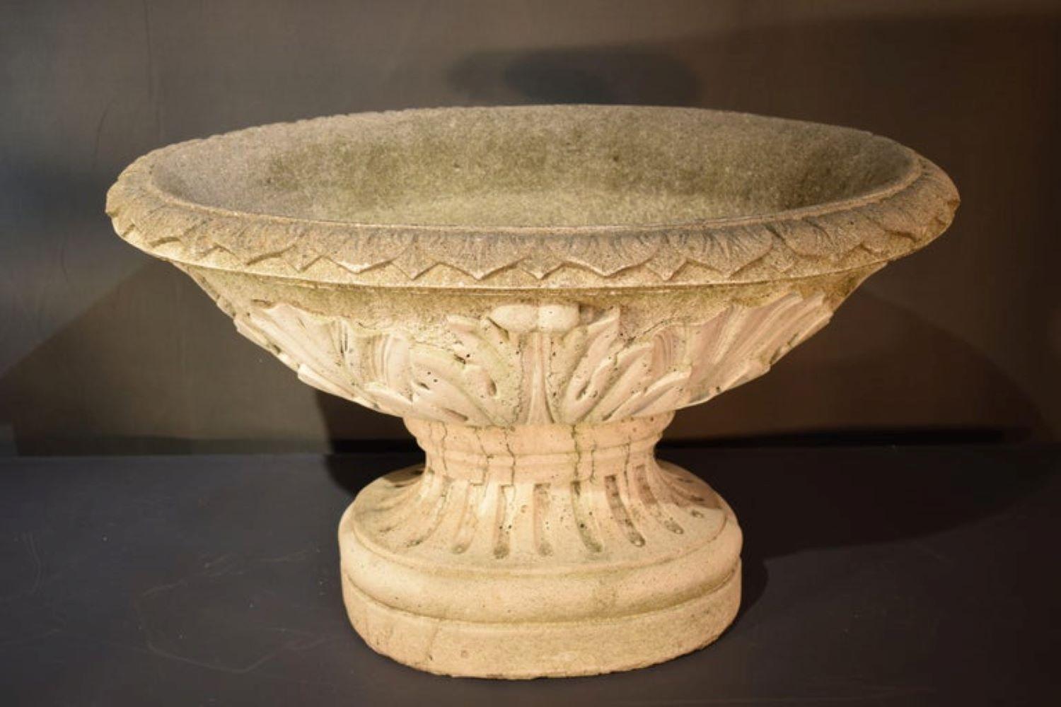 Fine Pair of Oval Planters For Sale 1