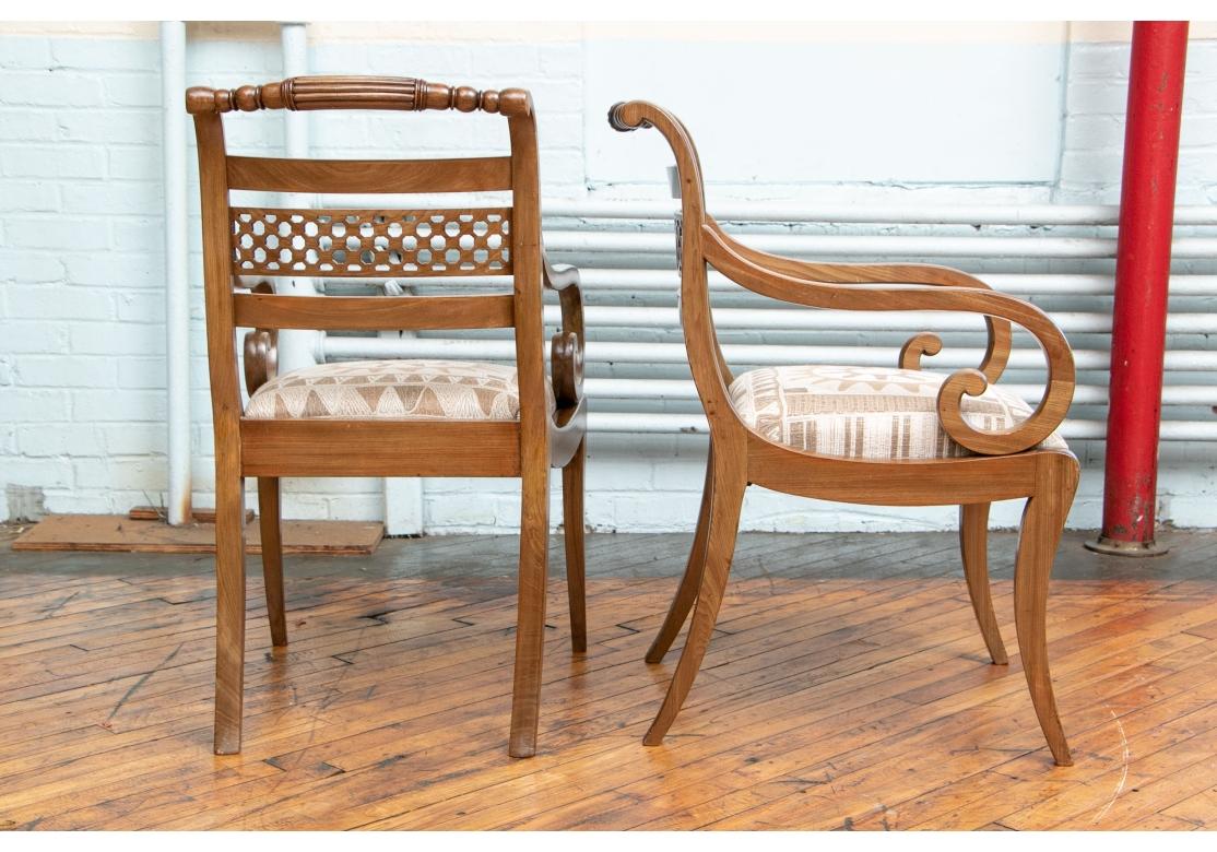 Fine Pair Of Regency Style Armchairs en vente 2