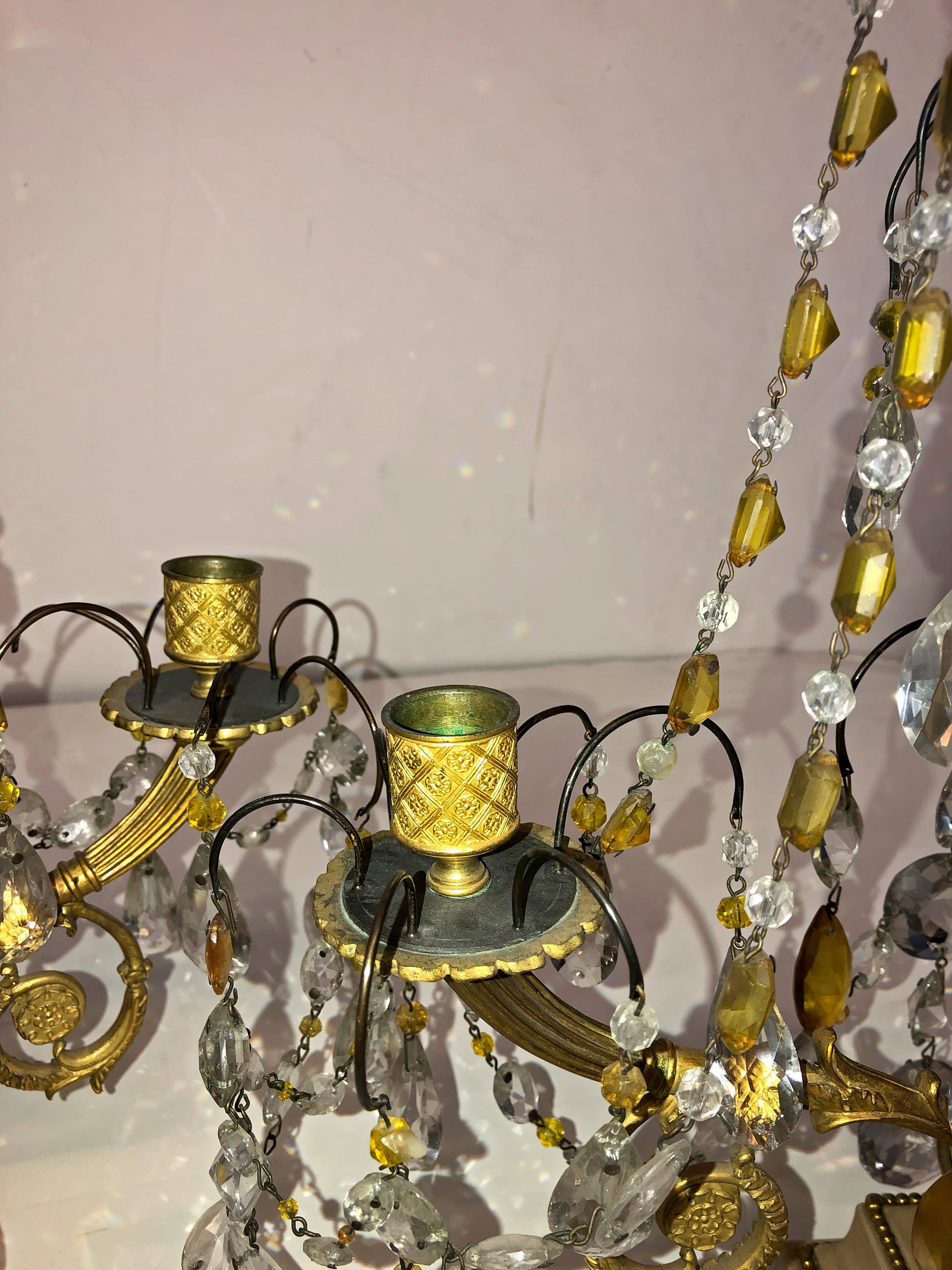 Fino par de candelabros rusos en Excelente estado para la venta en Westwood, NJ