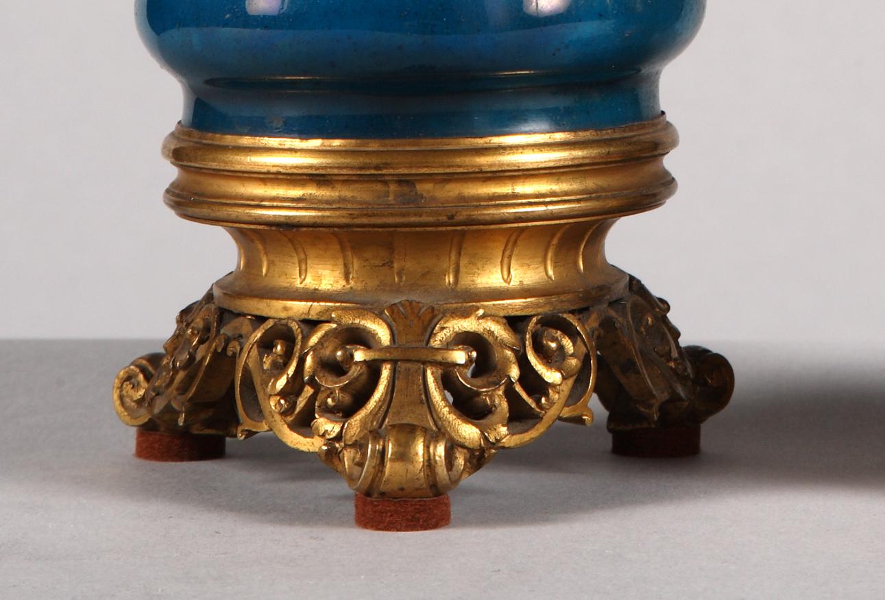 Gilt Fine Pair of Vases by C. Rudhardt