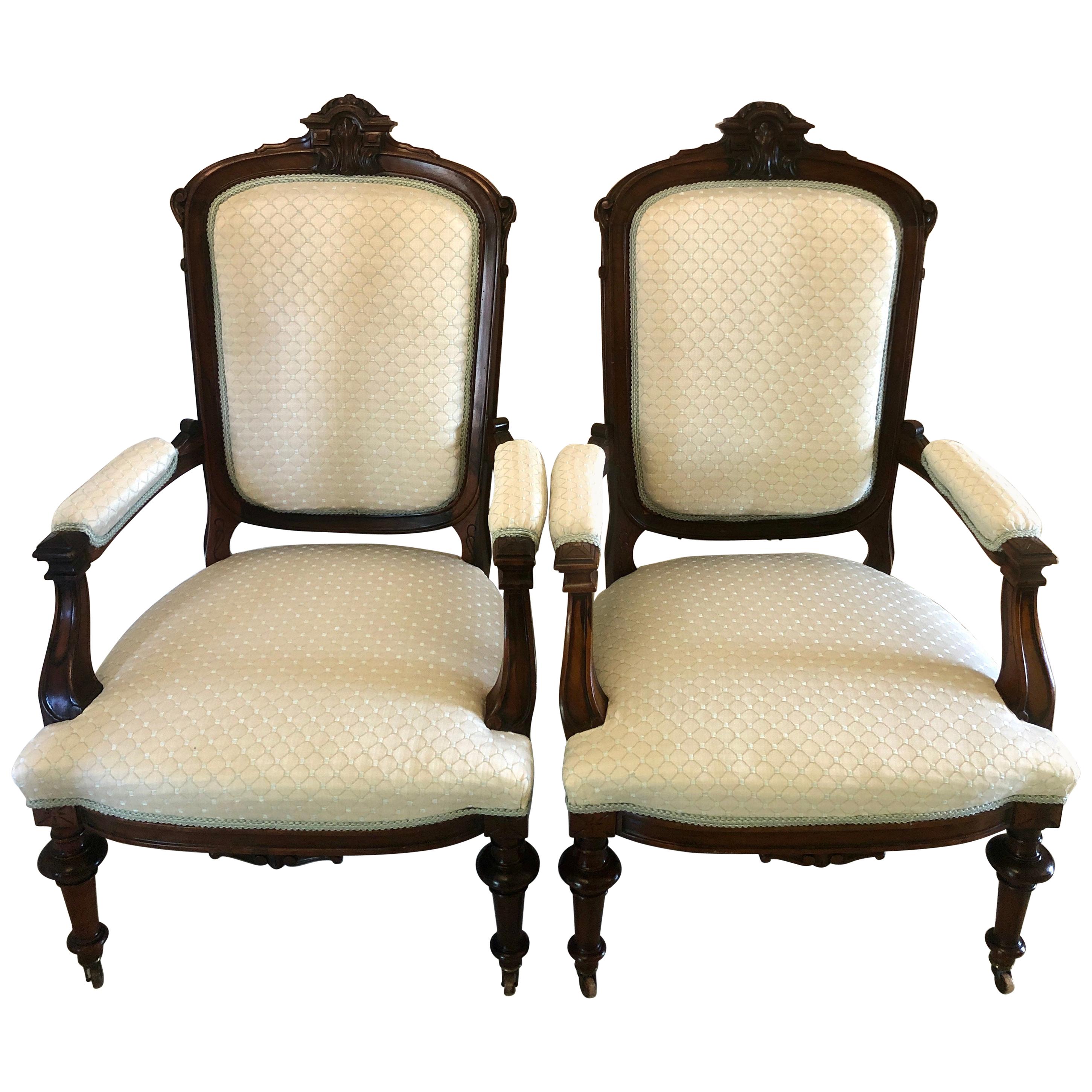 Antique Reclining Library Chair For Sale at 1stDibs