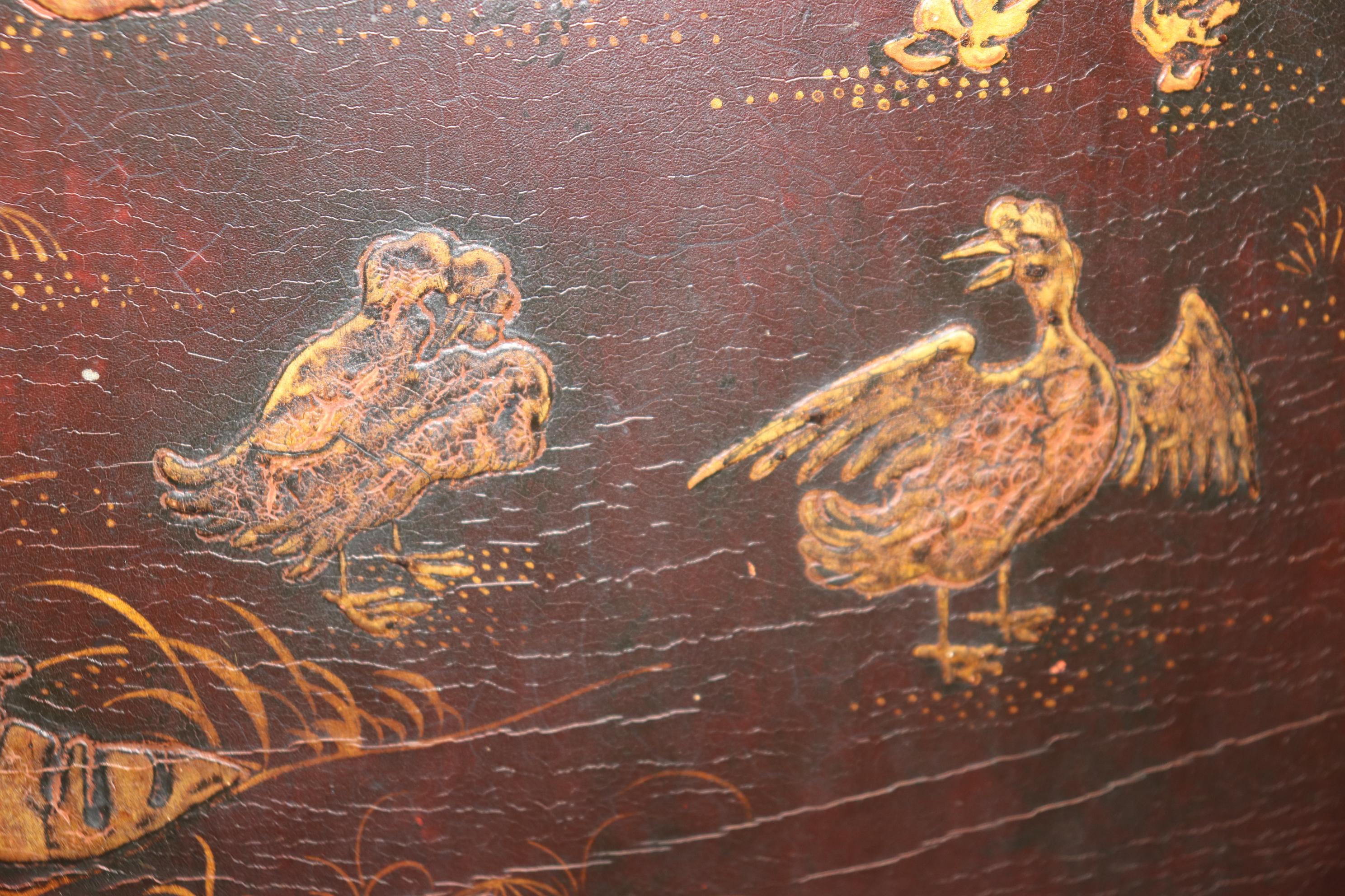 Paire de rares armoires d'angle signées Maison Jansen Chinoiserie en vente 5