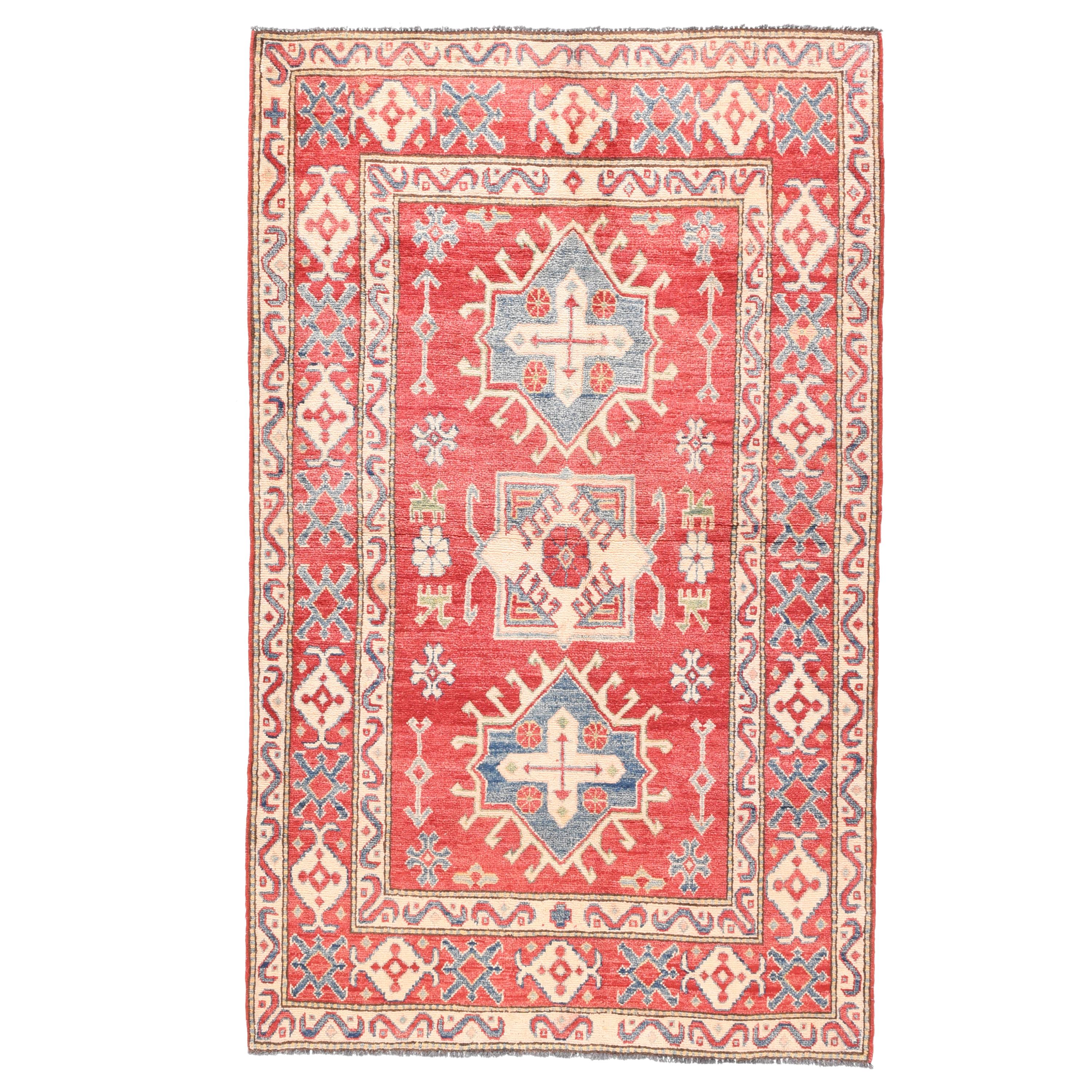 Fine Khotan Design Pakistan Rug, Hand Knotted For Sale at 1stDibs
