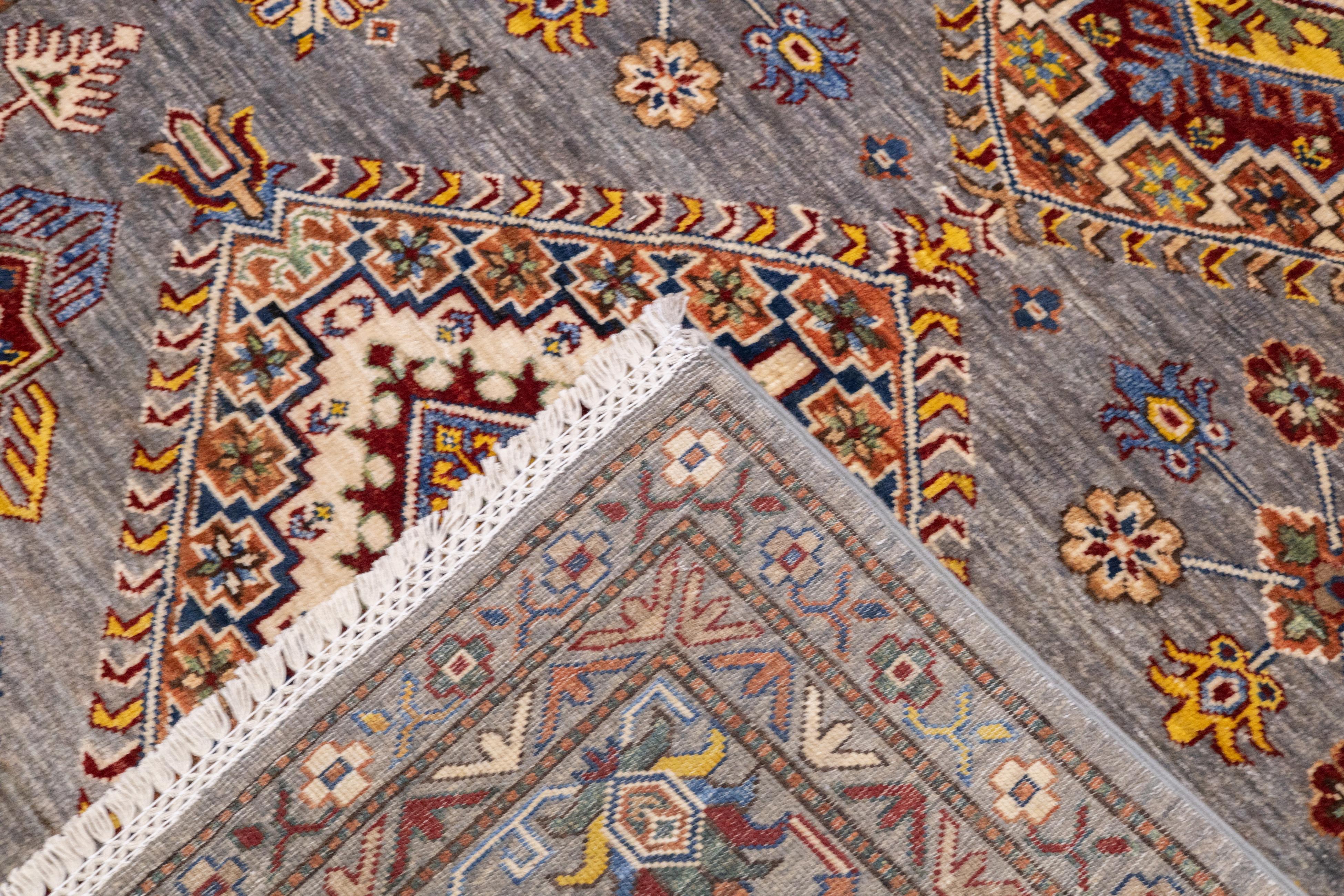 Fine PAK Kazak Rug 6'0
