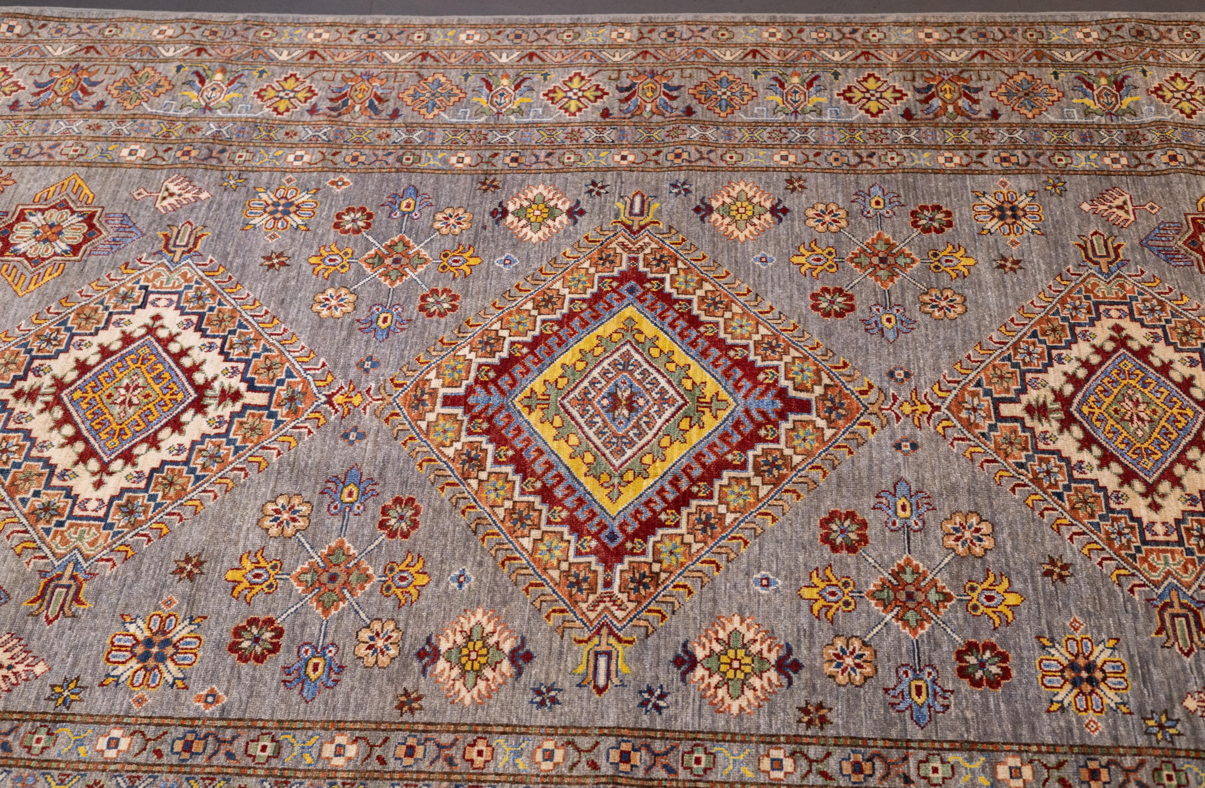 Wool Fine PAK Kazak Rug 6'0