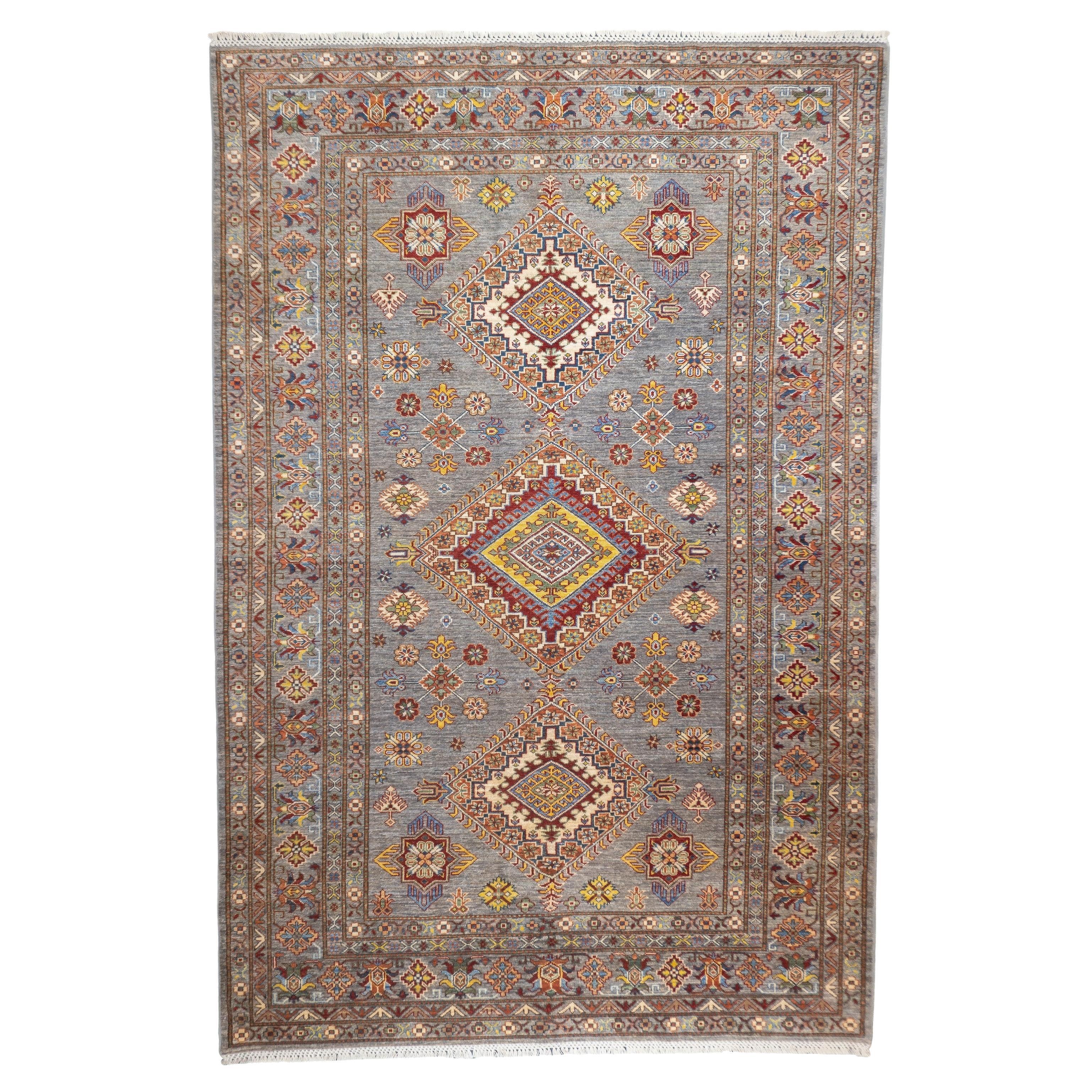 Fine PAK Kazak Rug 6'0" x 9'0" For Sale