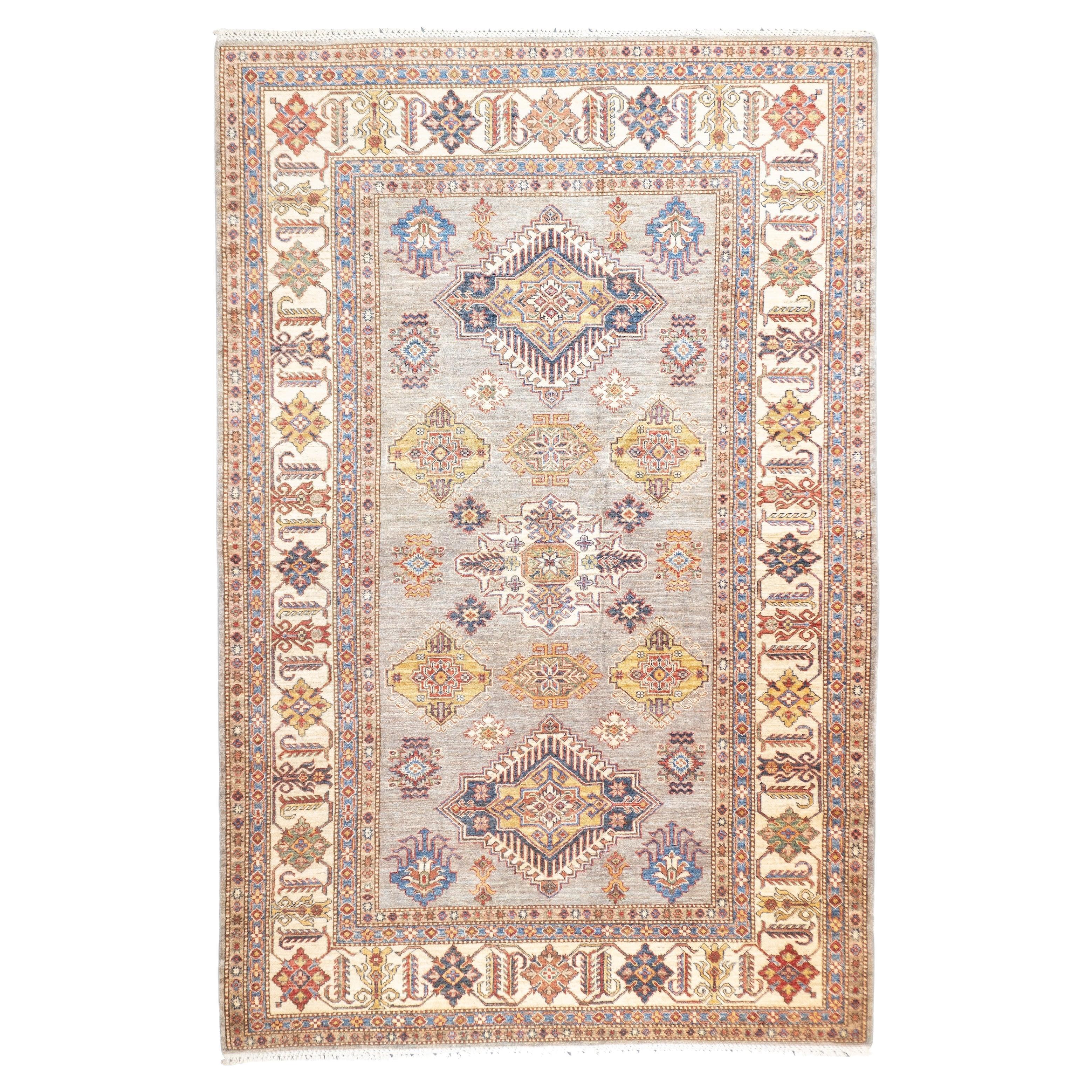 PAK Kazak-Teppich 6'0" x 9'3'' aus Kasachstan