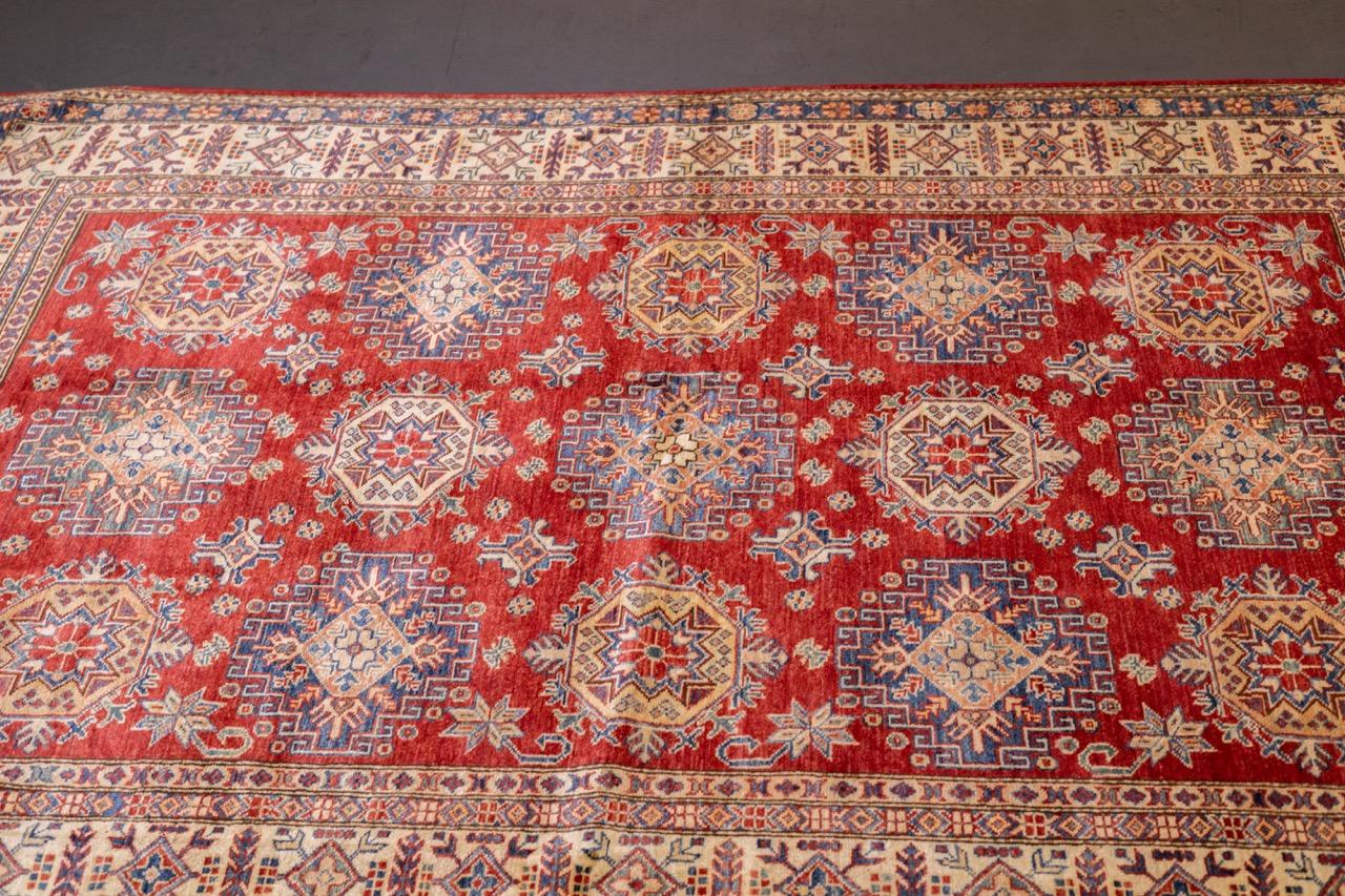 Fine PAK Kazak Wool Rug 5'6
