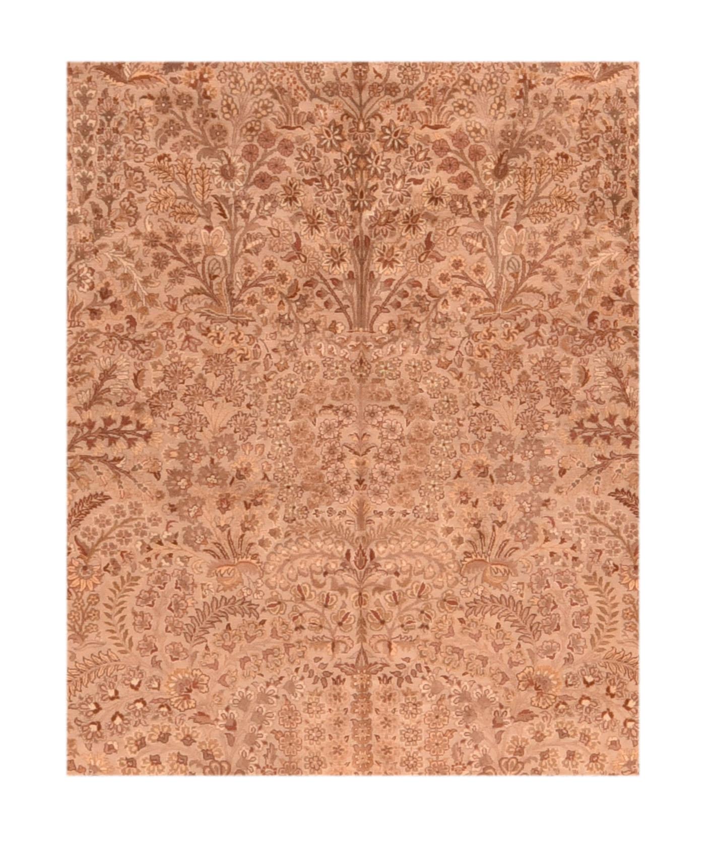 A Pakistani rug (Pak Persian rug or Pakistani carpet) is a type of handmade floor-covering textile traditionally made in Pakistan.

Persian-inspired curvilinear and/or floral designs, usually styled from old Kashan, Kirman, Isfahan, Tabriz, Hunting,