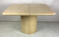 Fine Parchment Extension Dining Table by Ron Seff