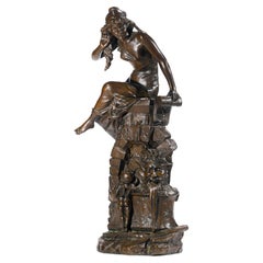 Fine Patinated Bronze Sculpture by Édouard Drouot