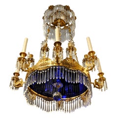 Fine Period 19th Century Russian Empire Ormolu Chandelier