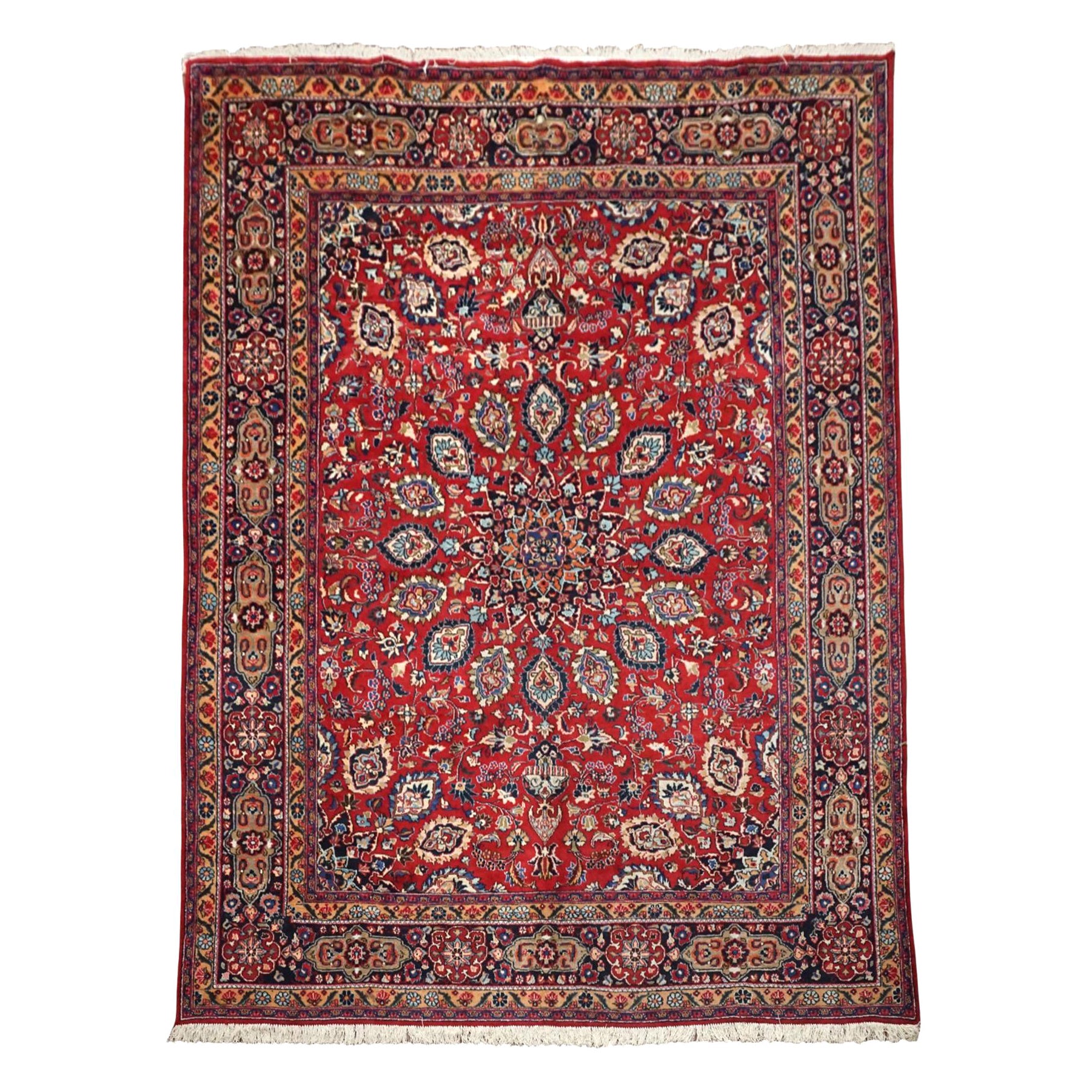 Tappeto persiano Sabzevar, 1940 circa in vendita