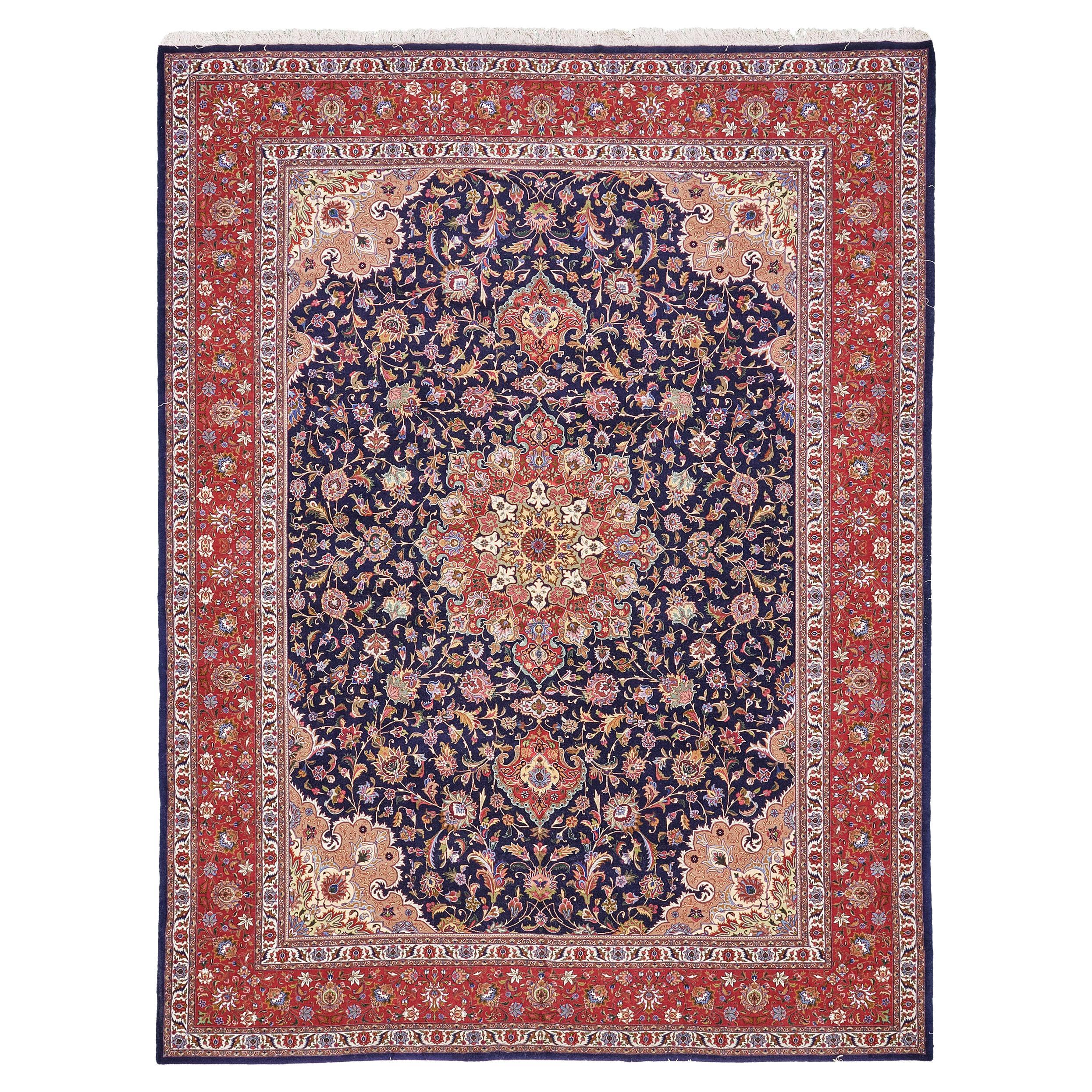 Persischer Täbriz von Mehraban Teppiche im Angebot