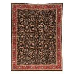 Fine Persian Tabriz Design Rug 9’0" x 12’2"