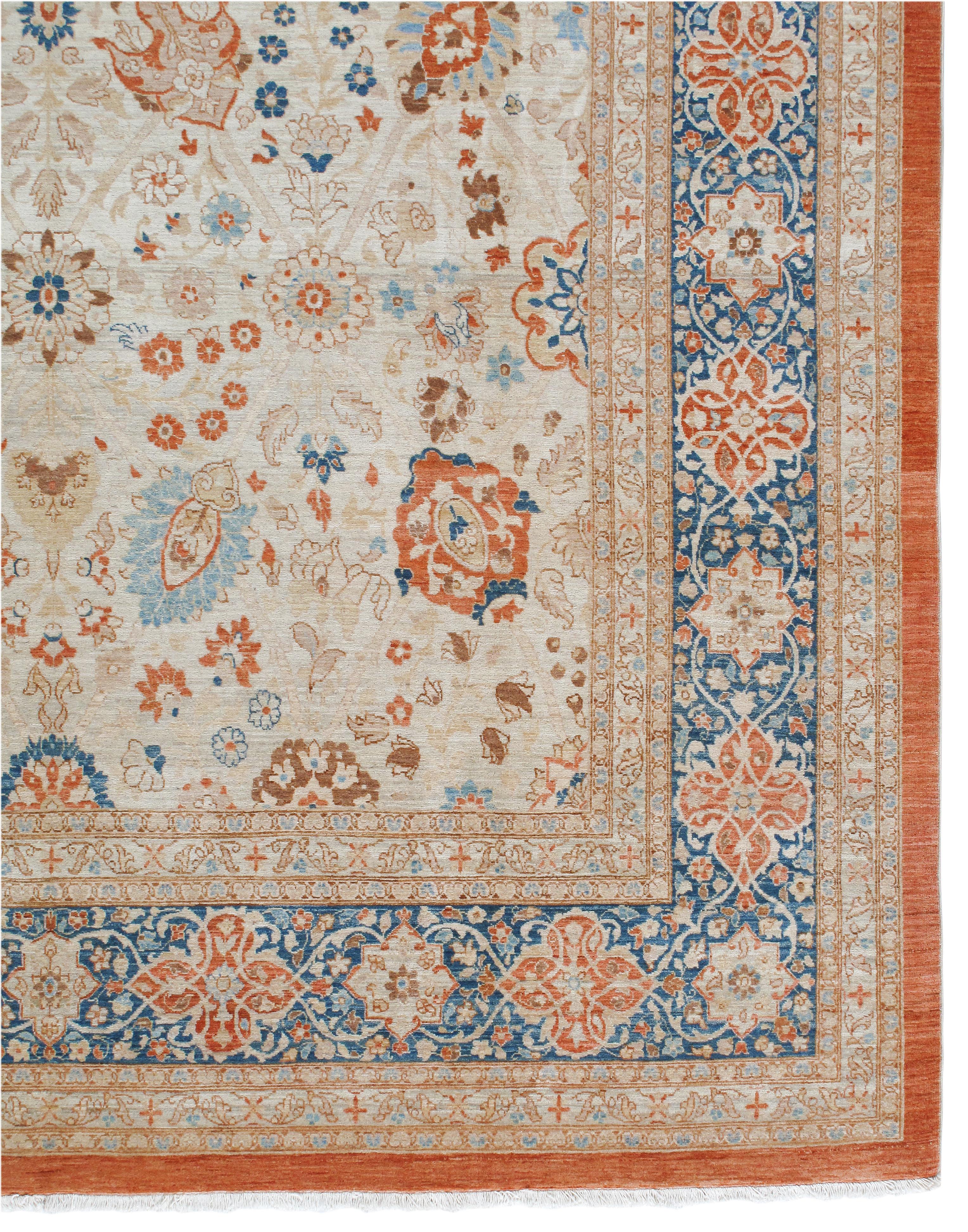 Fine Persian Tabriz Rug For Sale 5