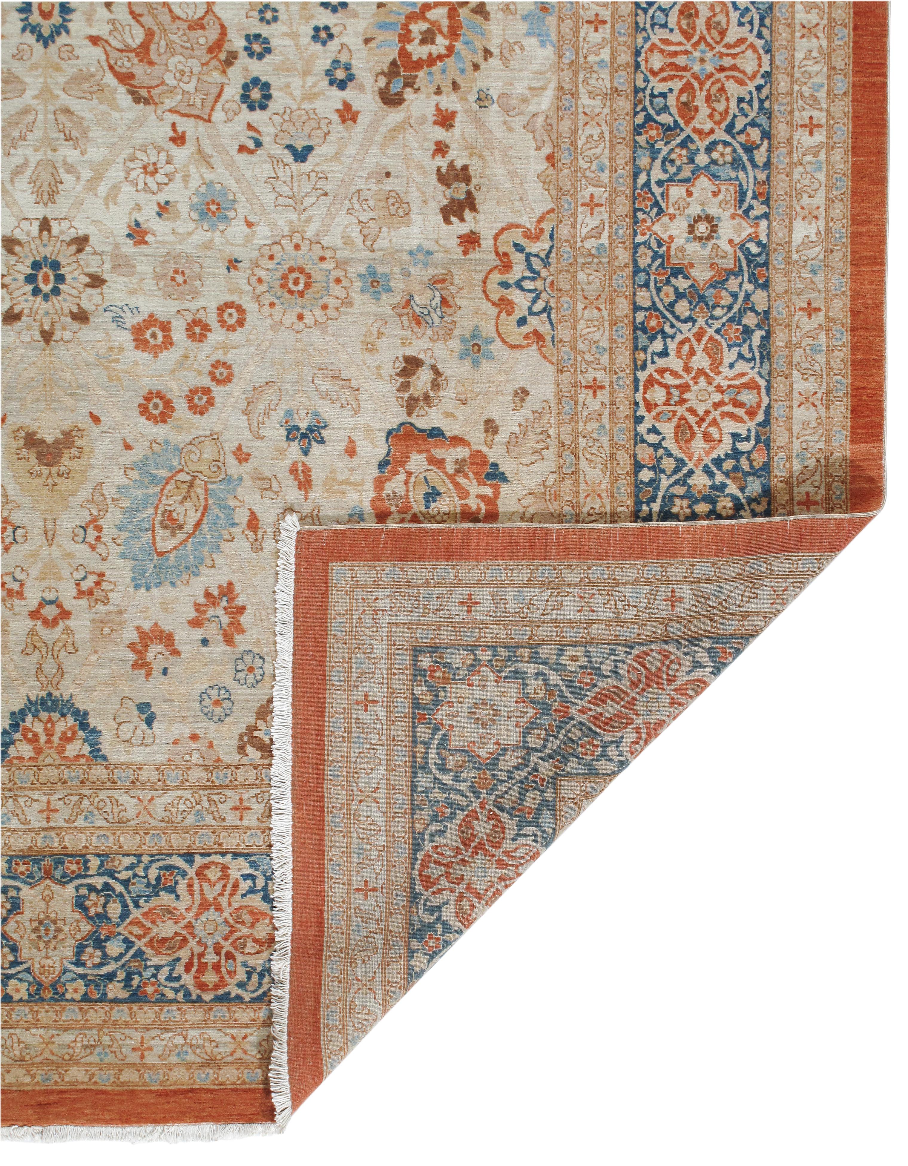 Fine Persian Tabriz Rug For Sale 6