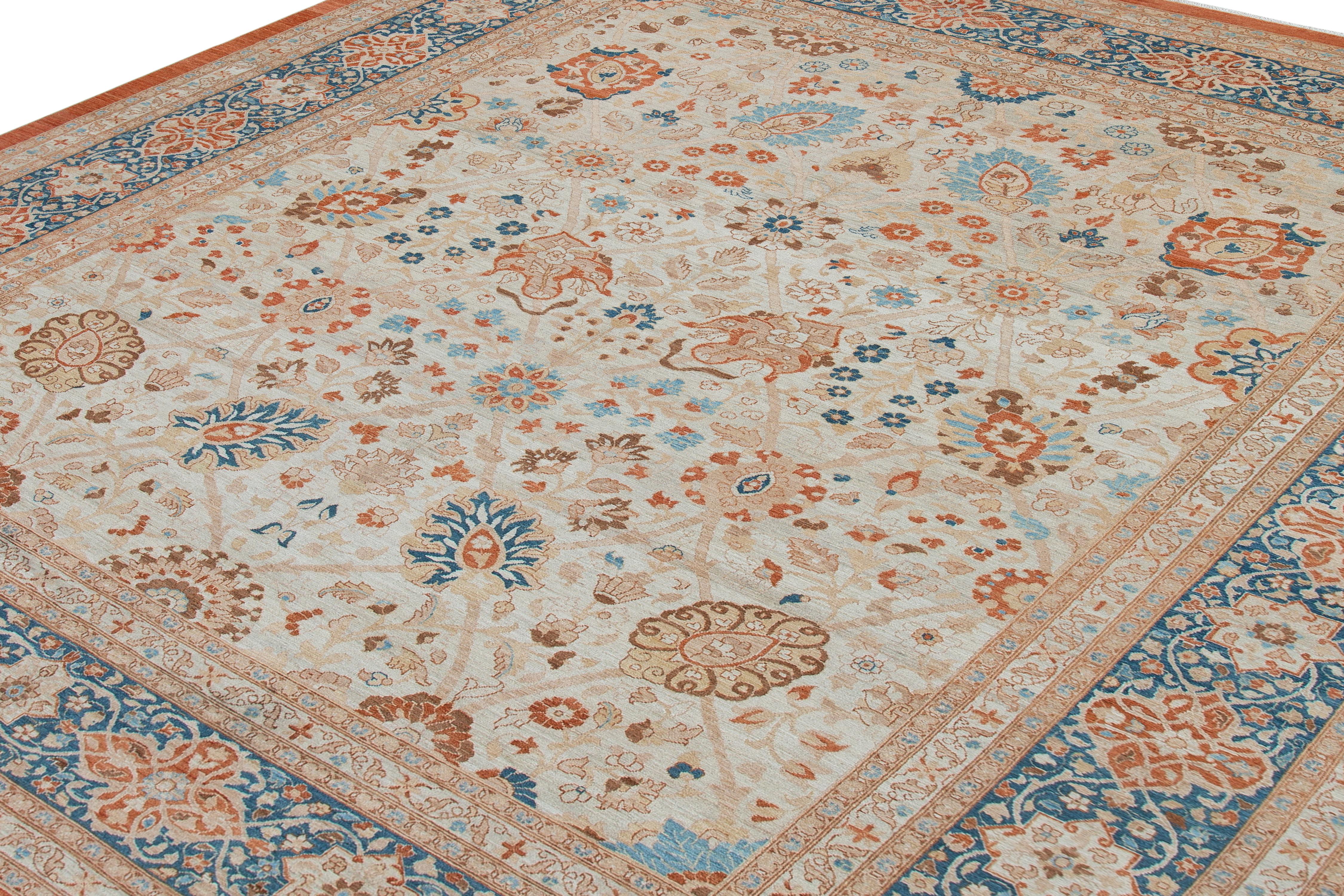 Fine Persian Tabriz Rug For Sale 3