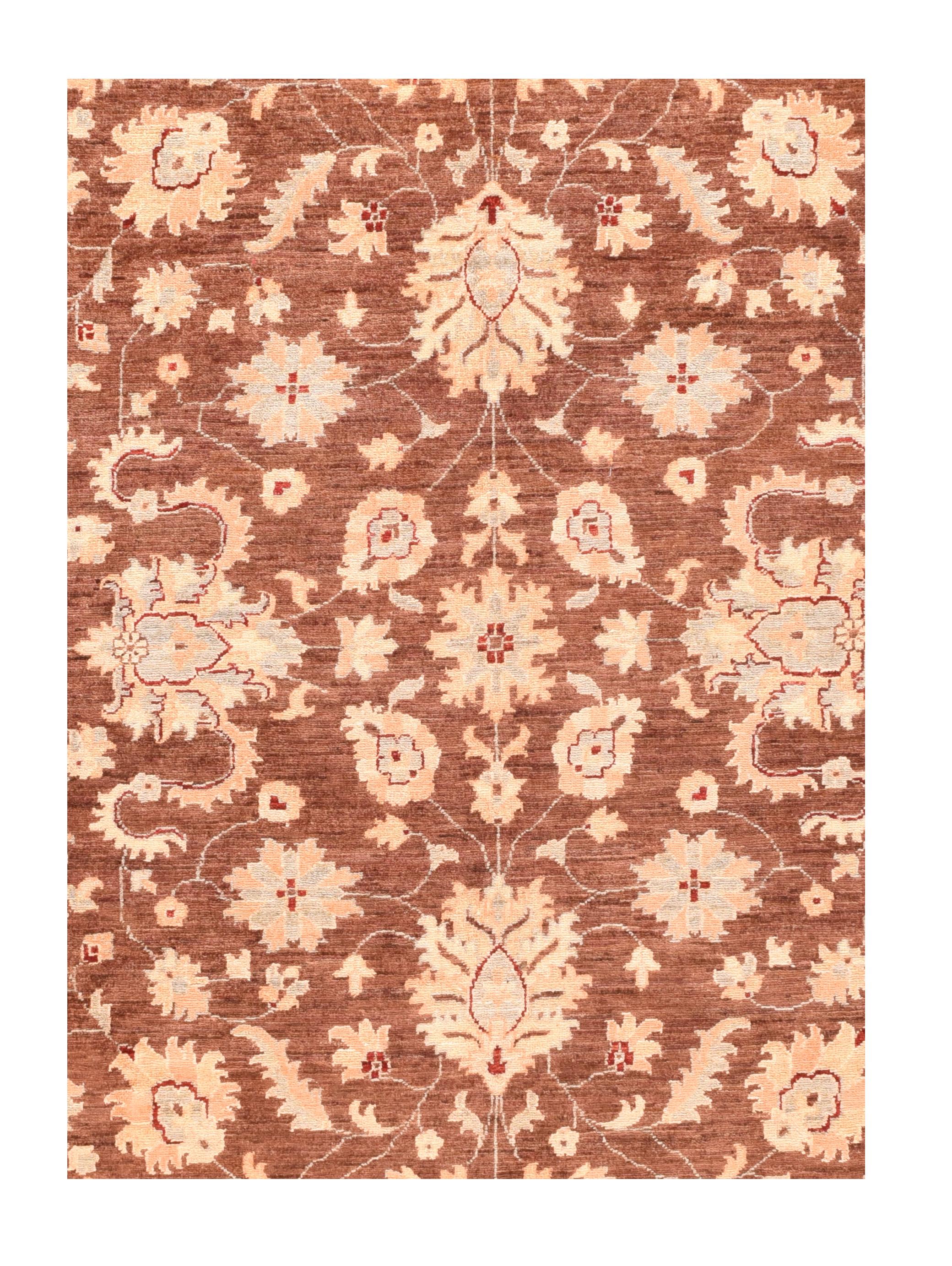 Fine Peshawar Pakistan rug, hand knotted
Design: Floral

Peshawar is the capital of the Pakistani province of Khyber Pakhtunkhwa. Situated in the broad Valley of Peshawar near the eastern end of the historic Khyber Pass, close to the border with