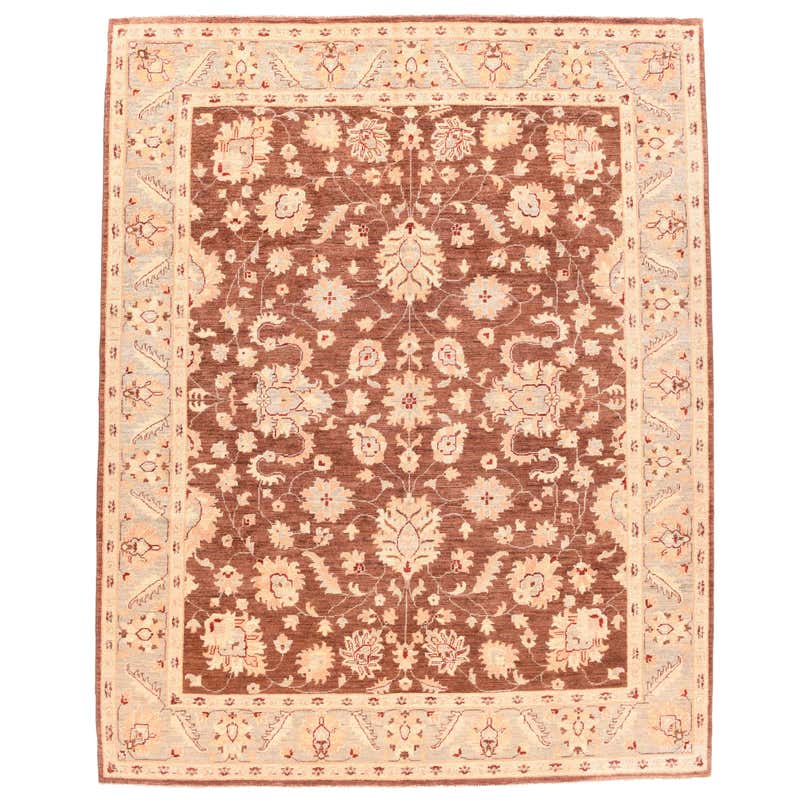 Fine Peshawar Pakistan Rug, Hand Knotted For Sale at 1stDibs