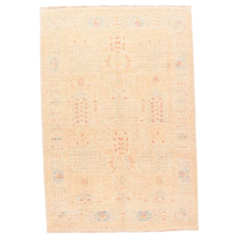 Fine Peshawar Pakistan Rug, Hand Knotted at 1stDibs