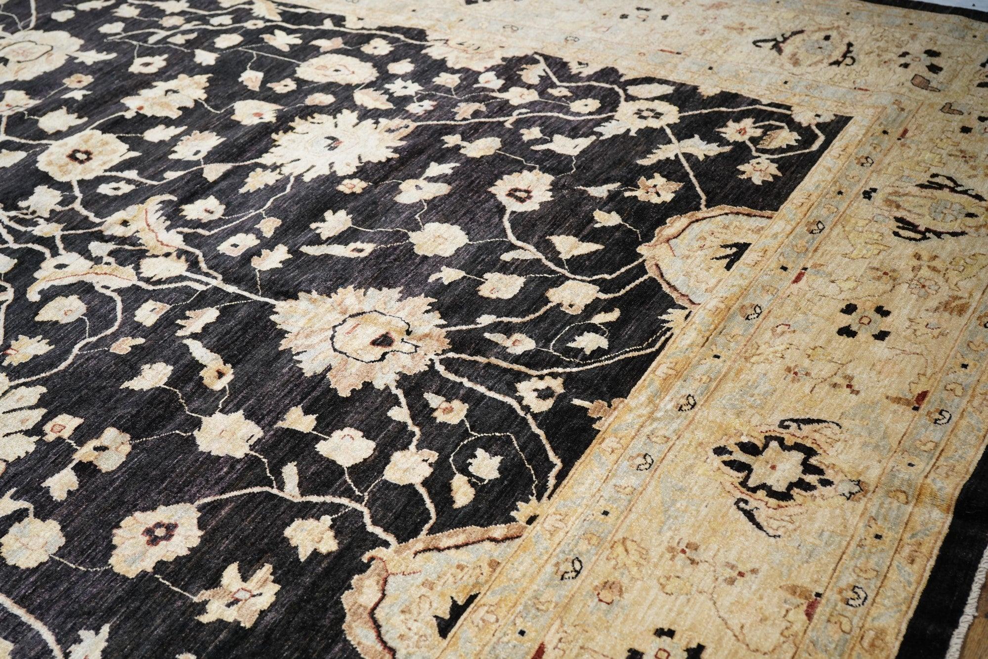 Peshawar-Teppich 11'5'' x 17'3'' (Sonstiges) im Angebot