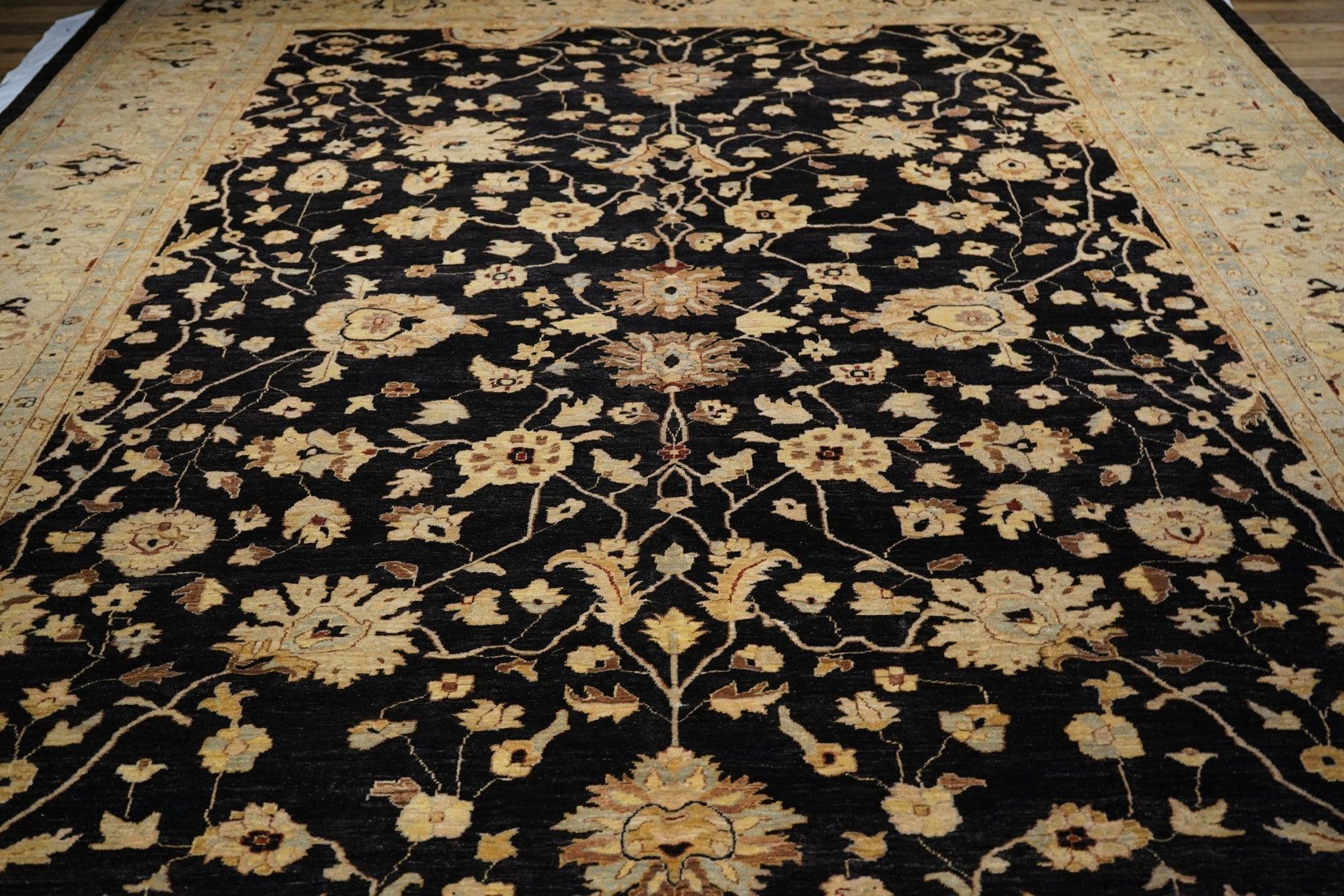 Peshawar-Teppich 11'5'' x 17'3'' im Zustand „Neu“ im Angebot in New York, NY