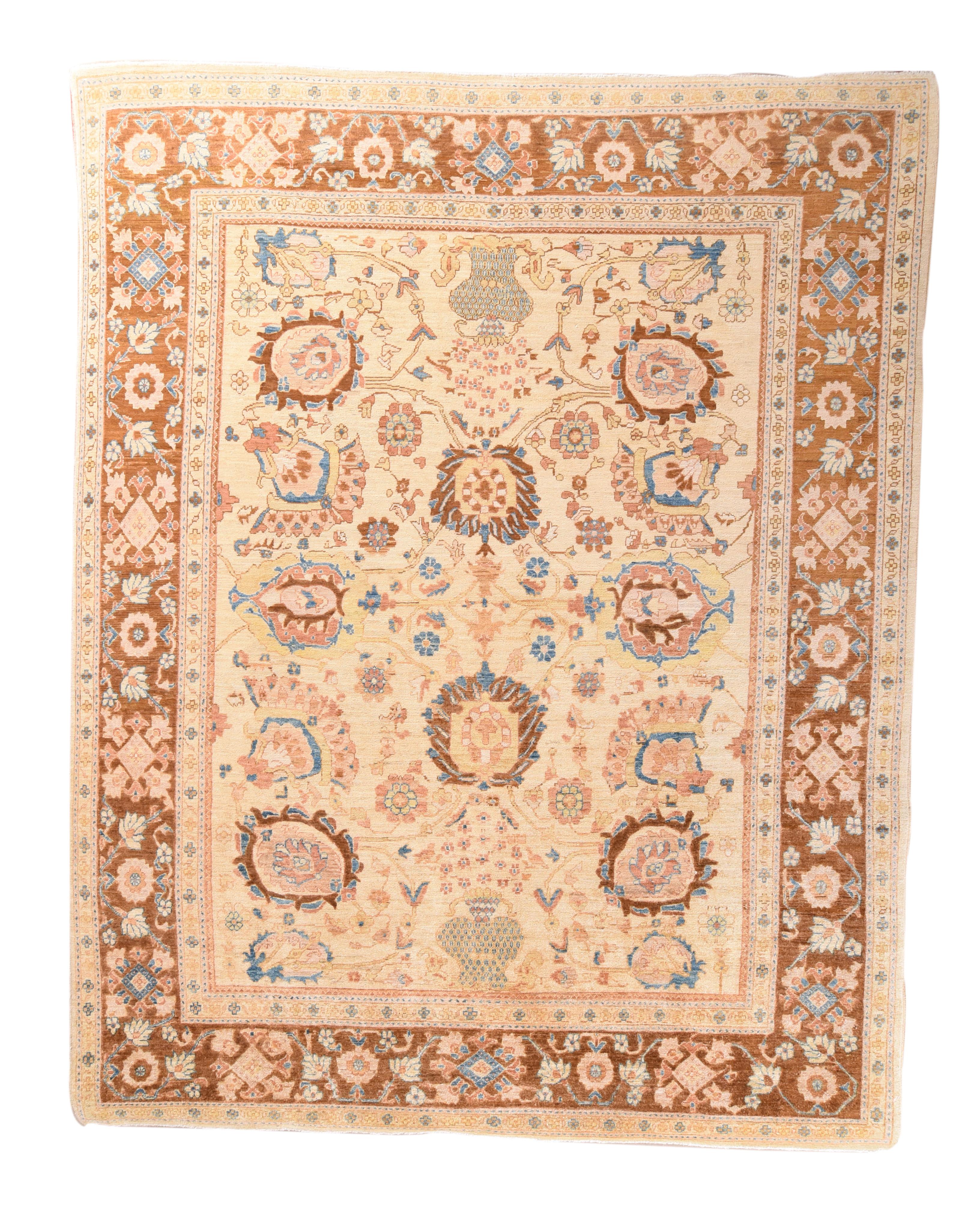 Alfombra Peshawar 7'10'' x 9'11'' Pakistaní en venta
