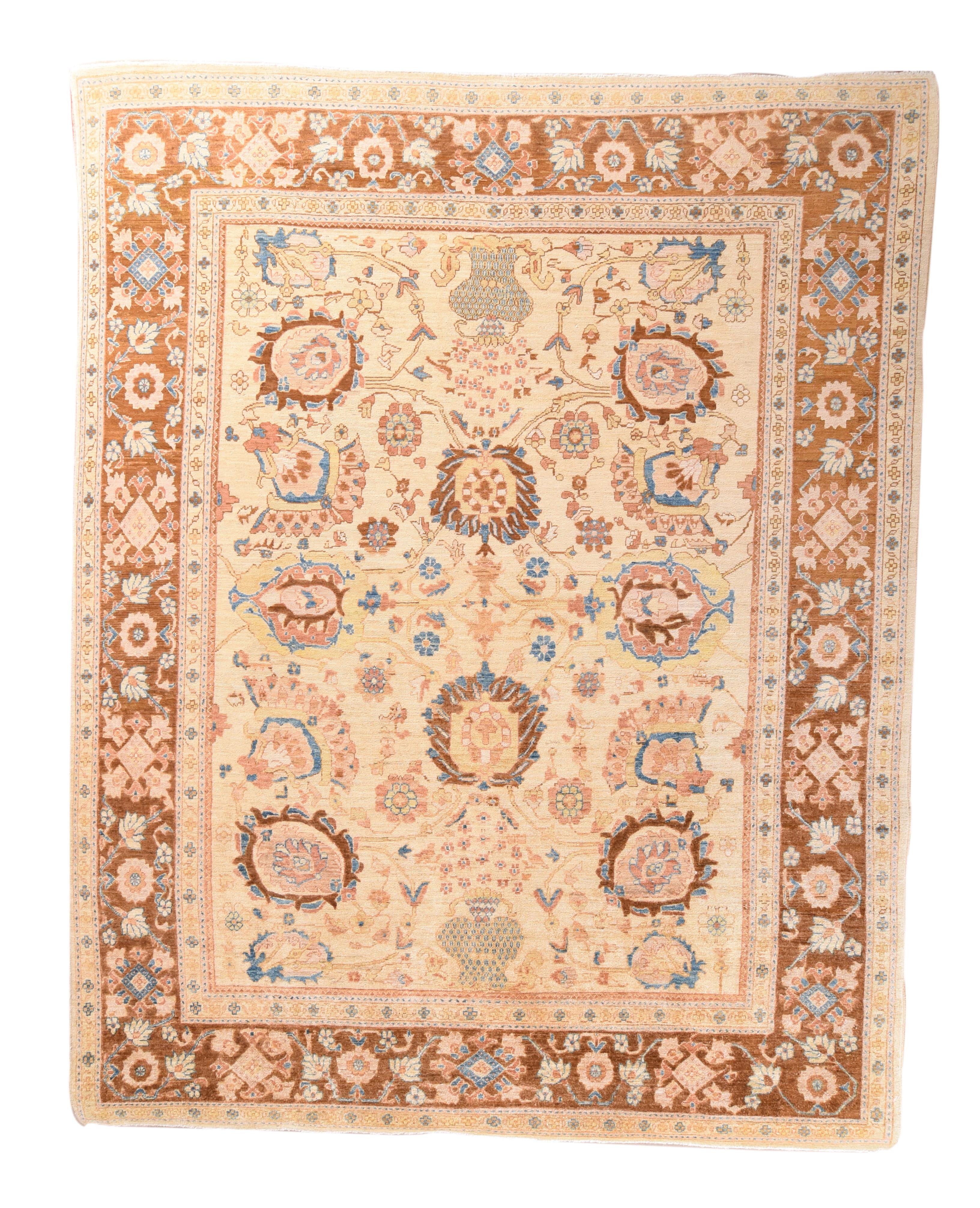 Other Peshawar Rug 7'10'' x 9'11'' For Sale