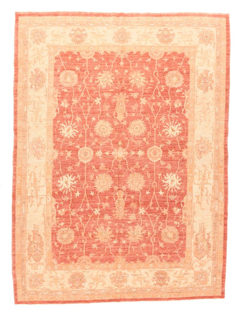 Hand-Knotted Fine Pishawar Pakistan Rug, Hand Knotted For Sale