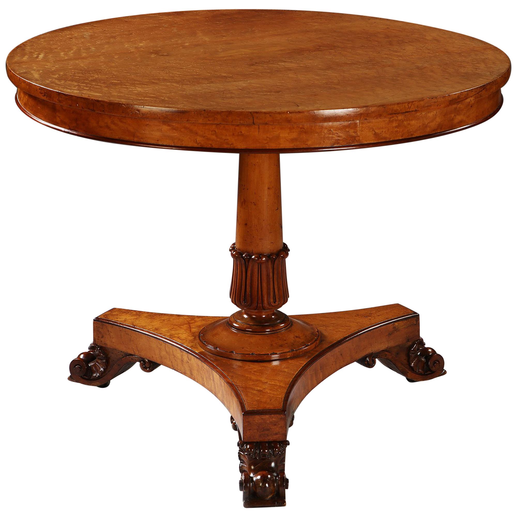 Fine Pollard Oak Occasional Table by George Morant & Son