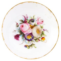 Fine Porcelain Floral Comport 