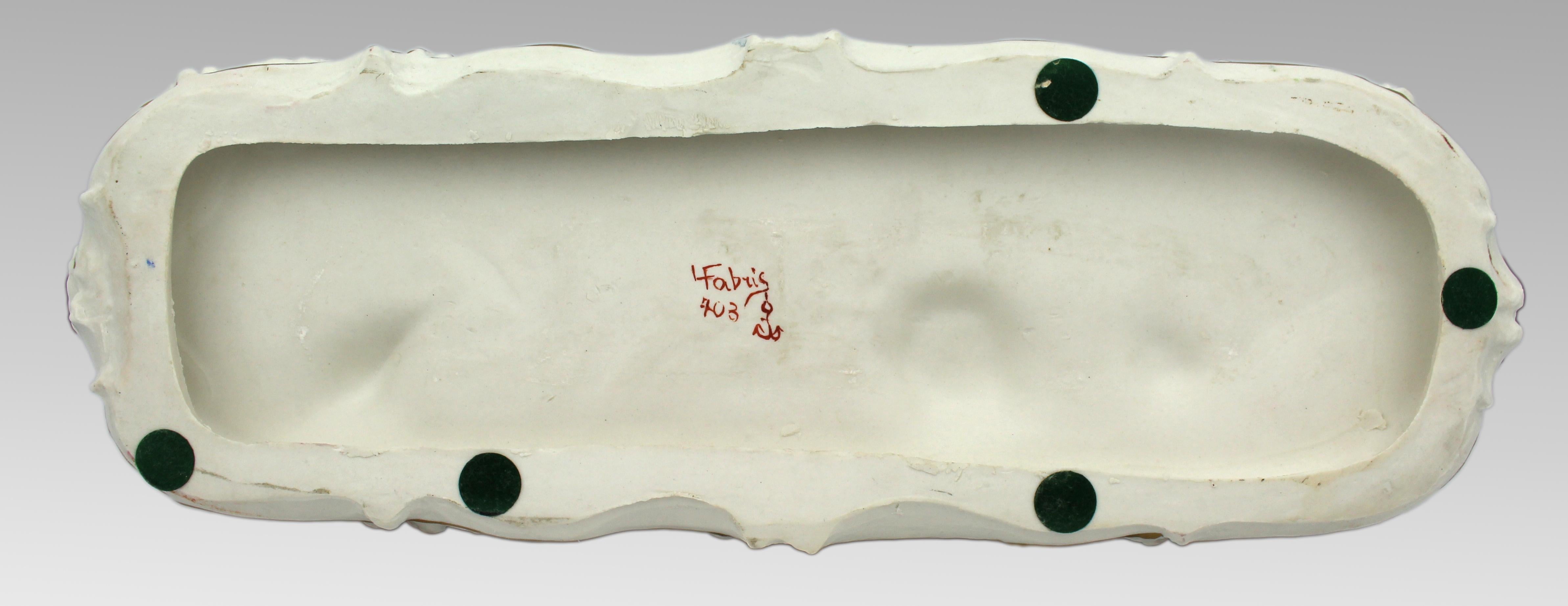 Groupe de chariots en porcelaine fine d'Italie par Luigi Fabris, C.C. en vente 11