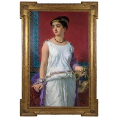 Fine Portrait of a Young Grecian Beauty