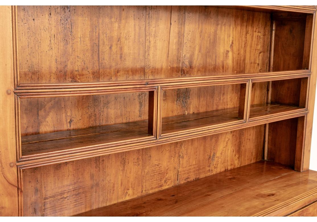 19th Century Fine Provincial French Fruitwood Hutch For Sale