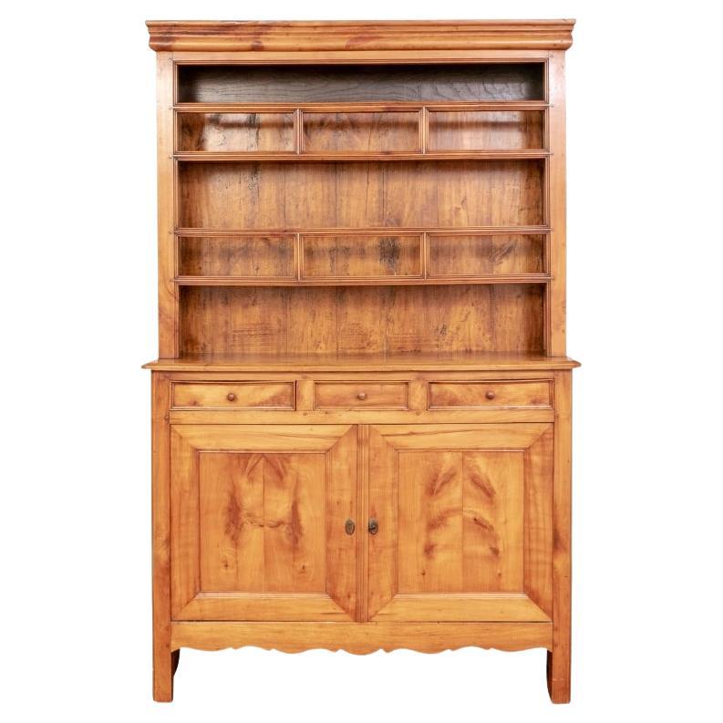 Fine Provincial French Fruitwood Hutch
