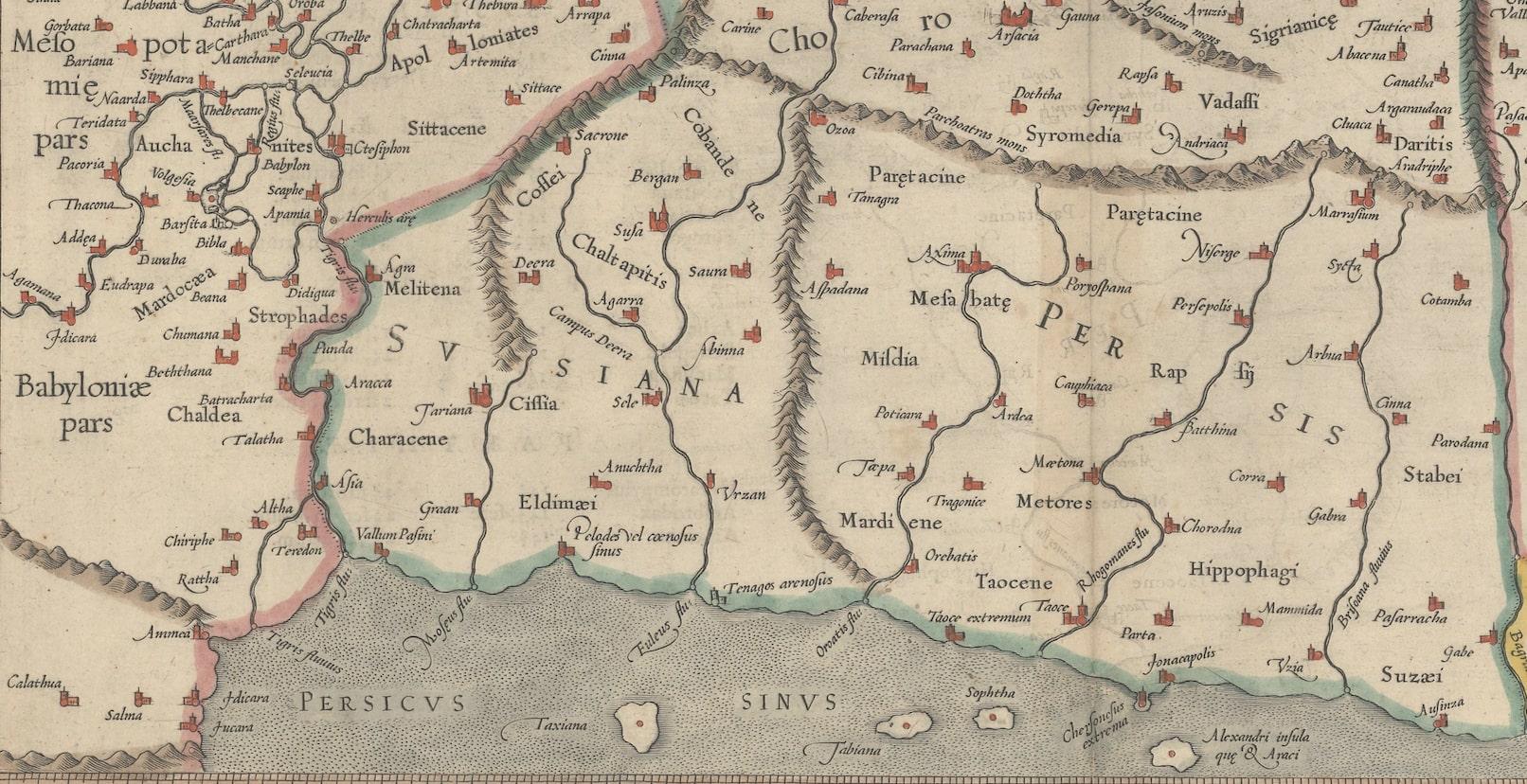 ancient persia map