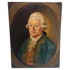 Fine Quality 18th Century Continental School Portrait of A Nobleman