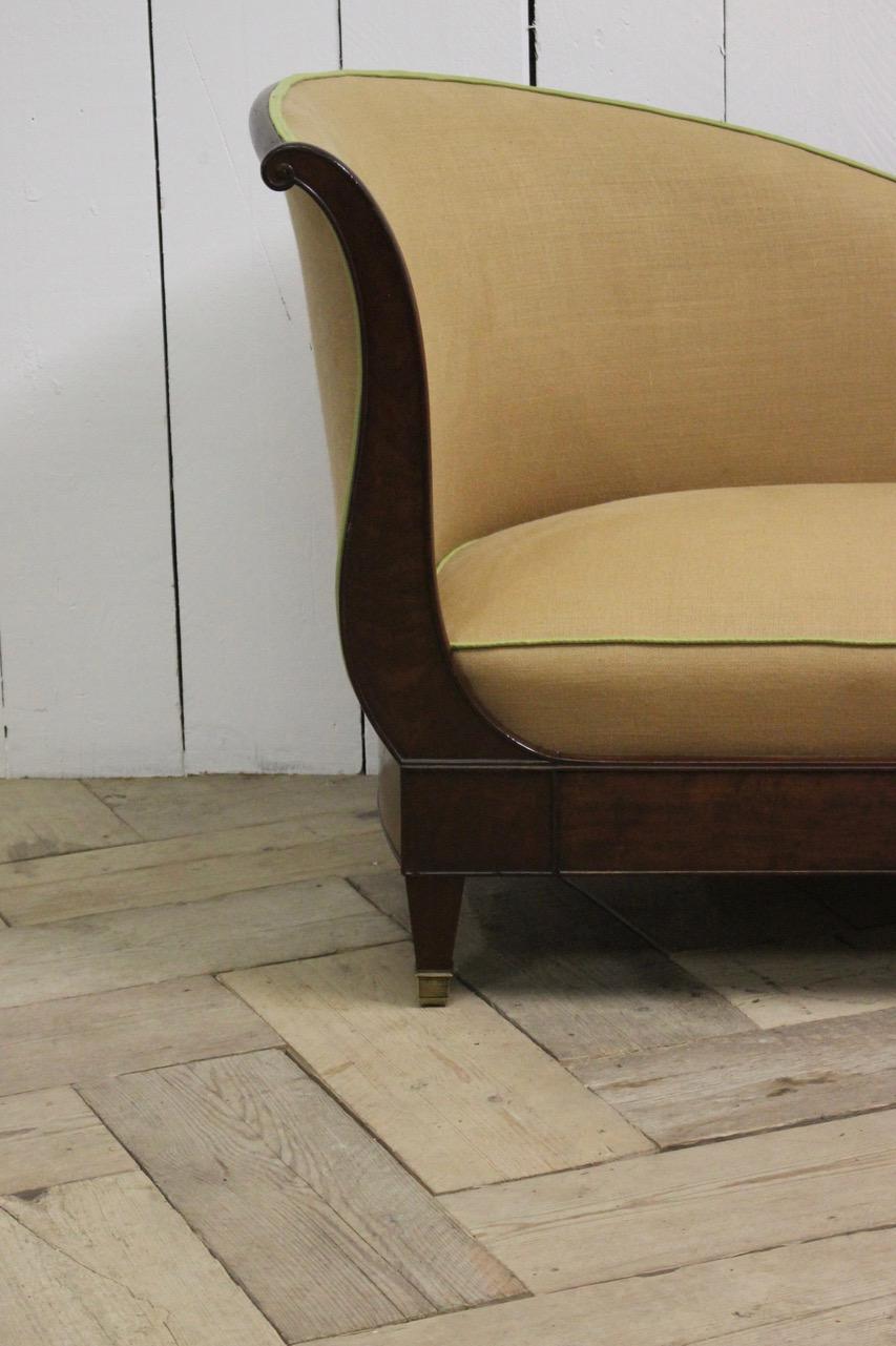 Fine Quality 19th Century French Daybed / Chaise Long In Good Condition For Sale In Gloucestershire, GB